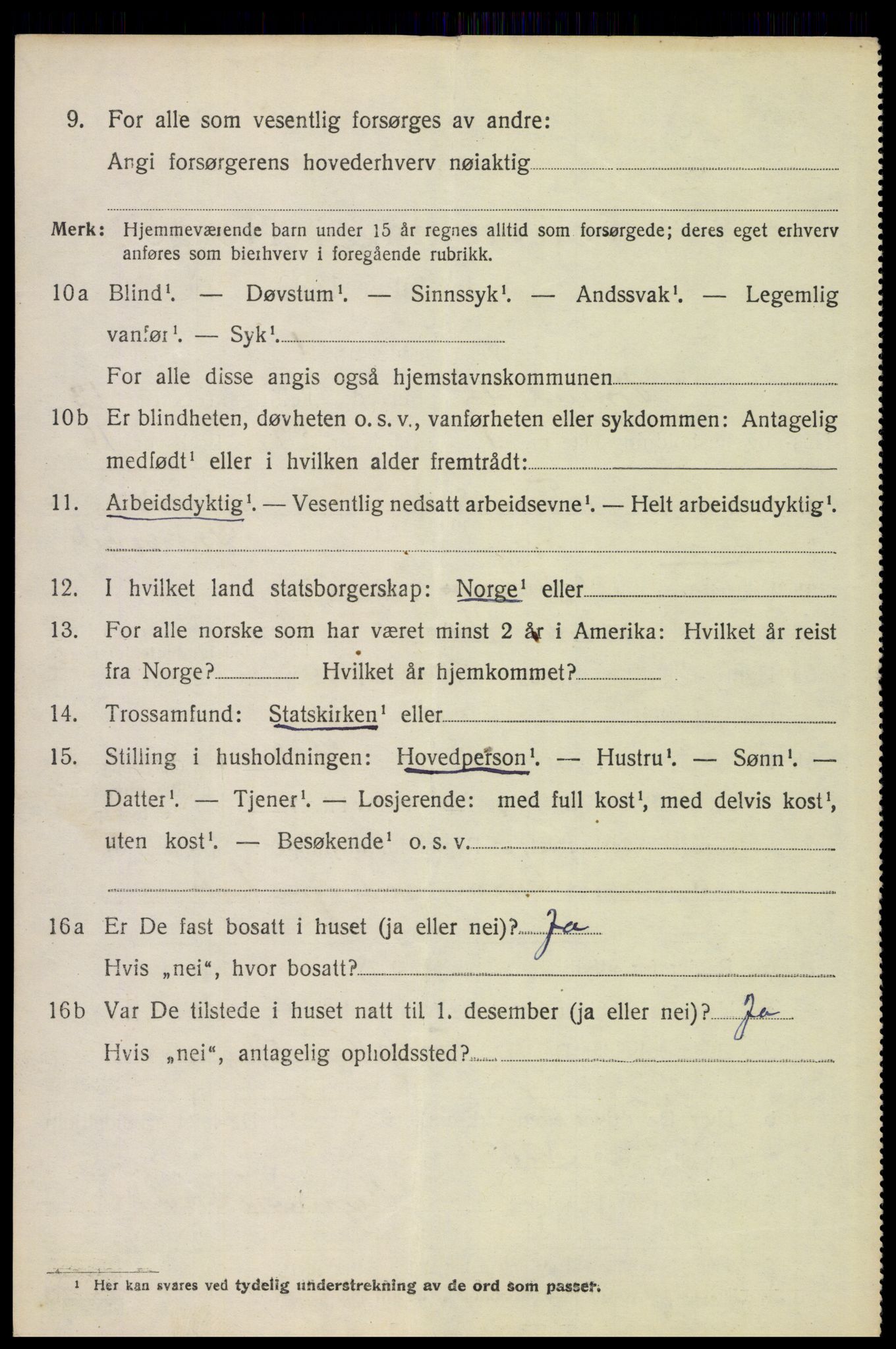 SAH, 1920 census for Brandval, 1920, p. 9139