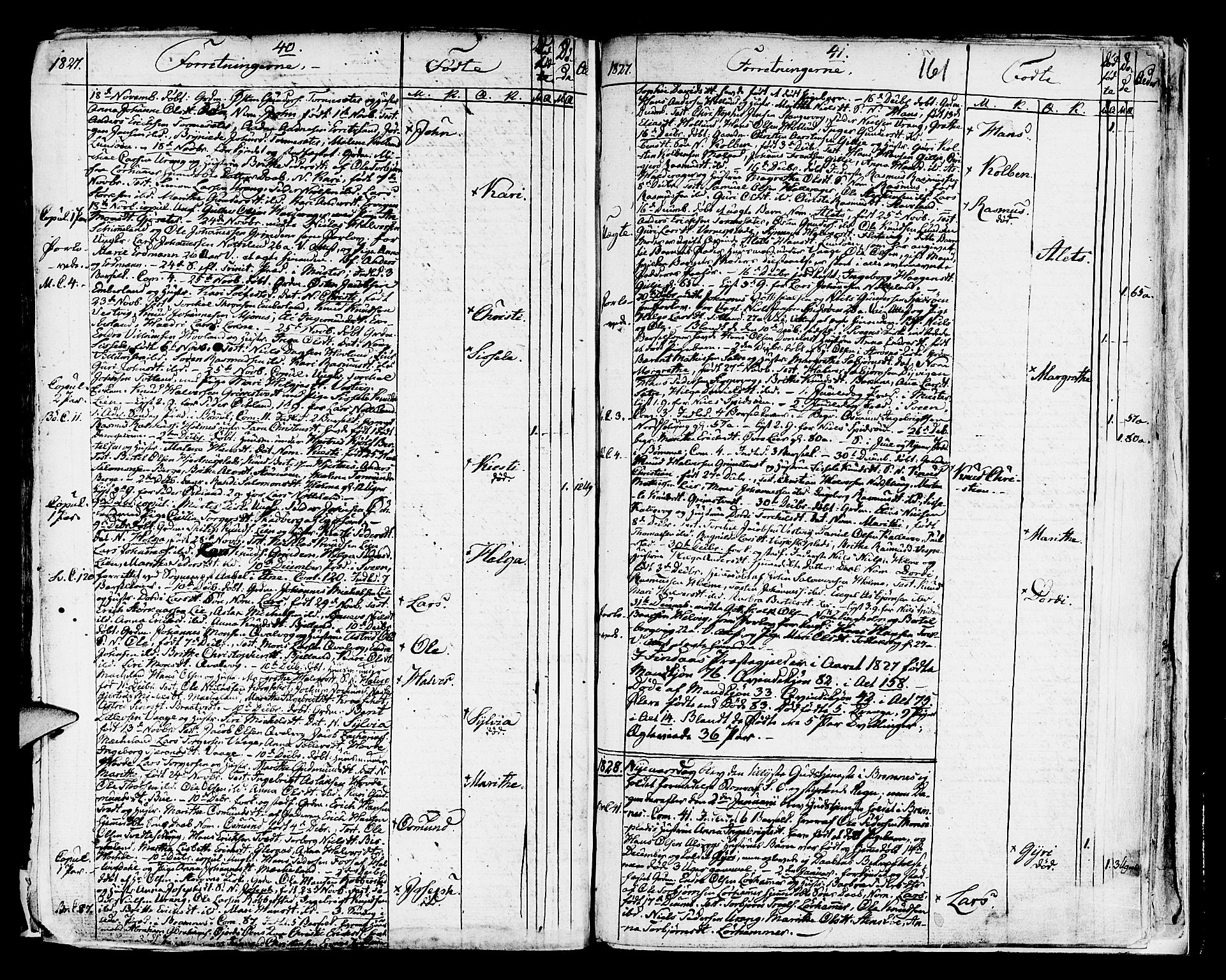 Finnås sokneprestembete, SAB/A-99925/H/Ha/Haa/Haaa/L0004: Parish register (official) no. A 4, 1804-1830, p. 161