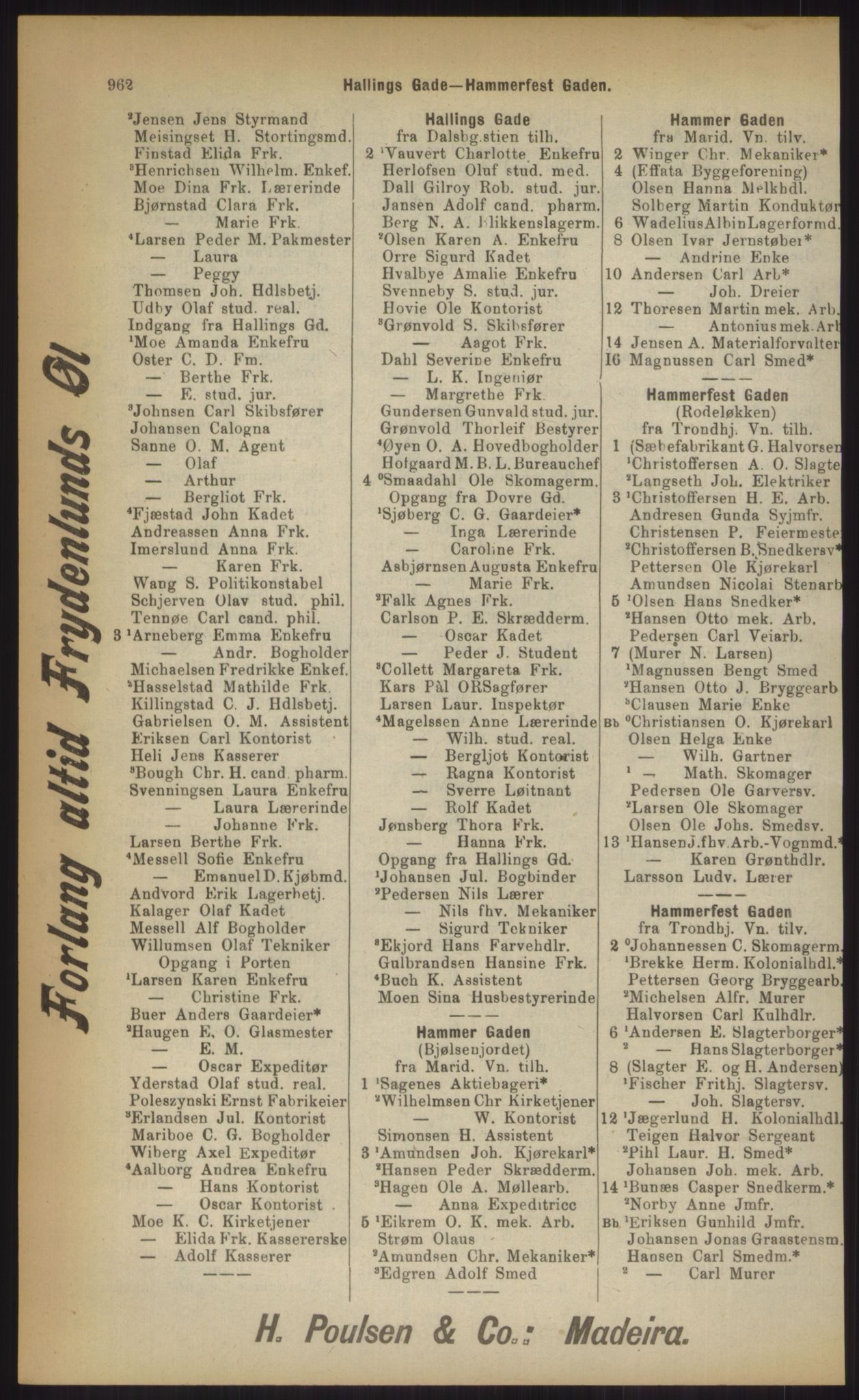 Kristiania/Oslo adressebok, PUBL/-, 1903, p. 962