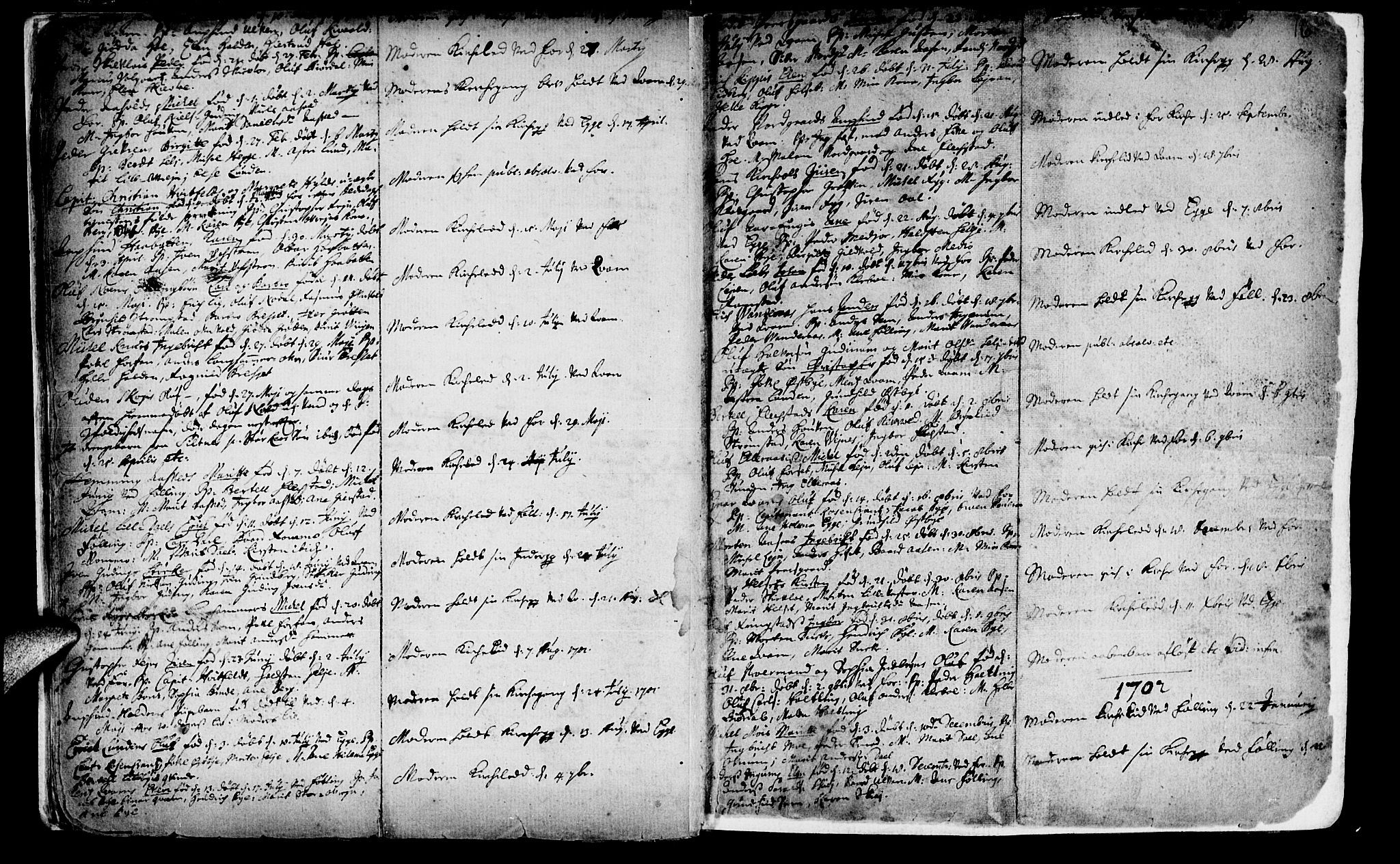 Ministerialprotokoller, klokkerbøker og fødselsregistre - Nord-Trøndelag, SAT/A-1458/746/L0439: Parish register (official) no. 746A01, 1688-1759, p. 16