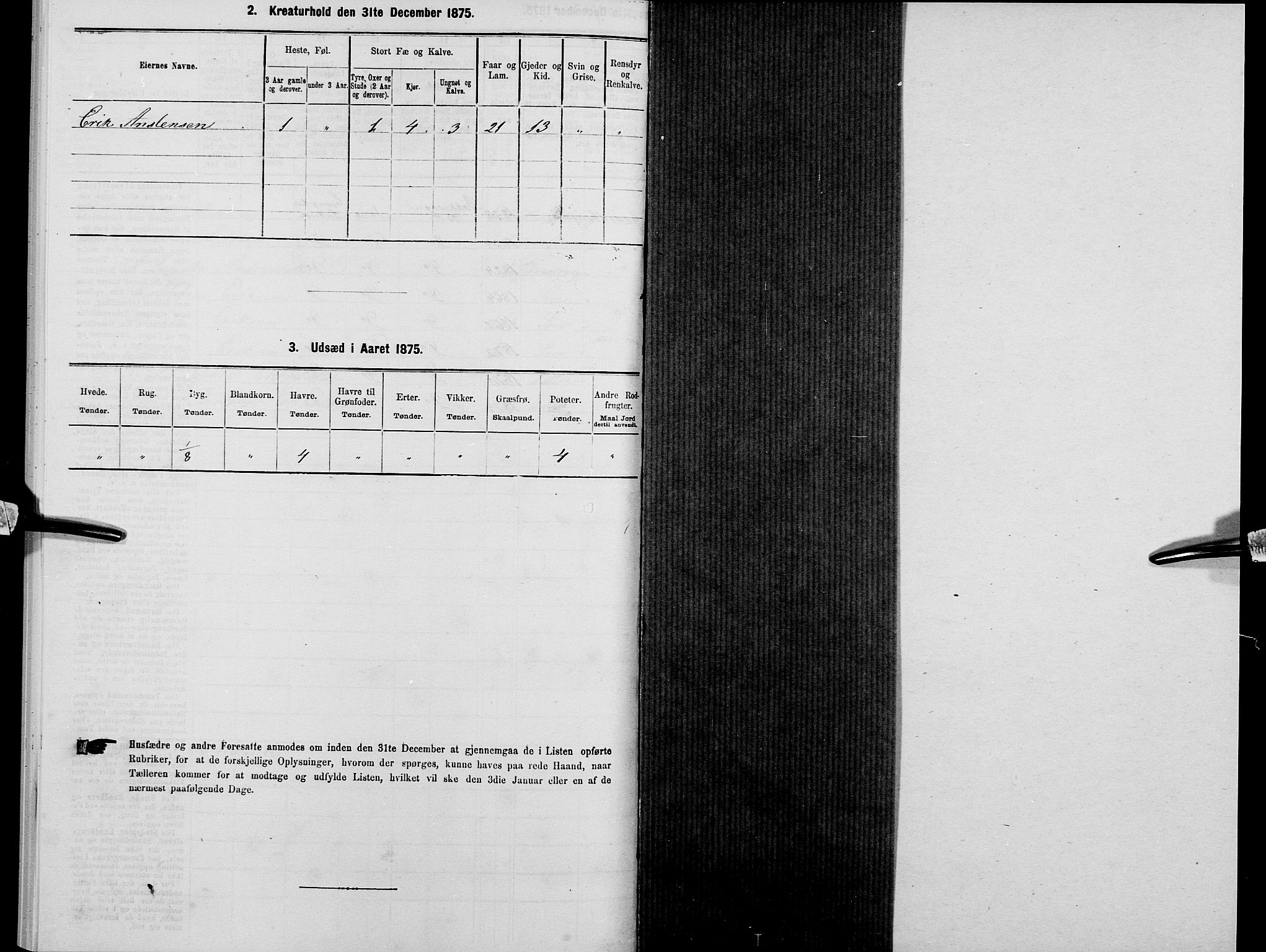 SAK, 1875 census for 1045P Bakke, 1875, p. 146