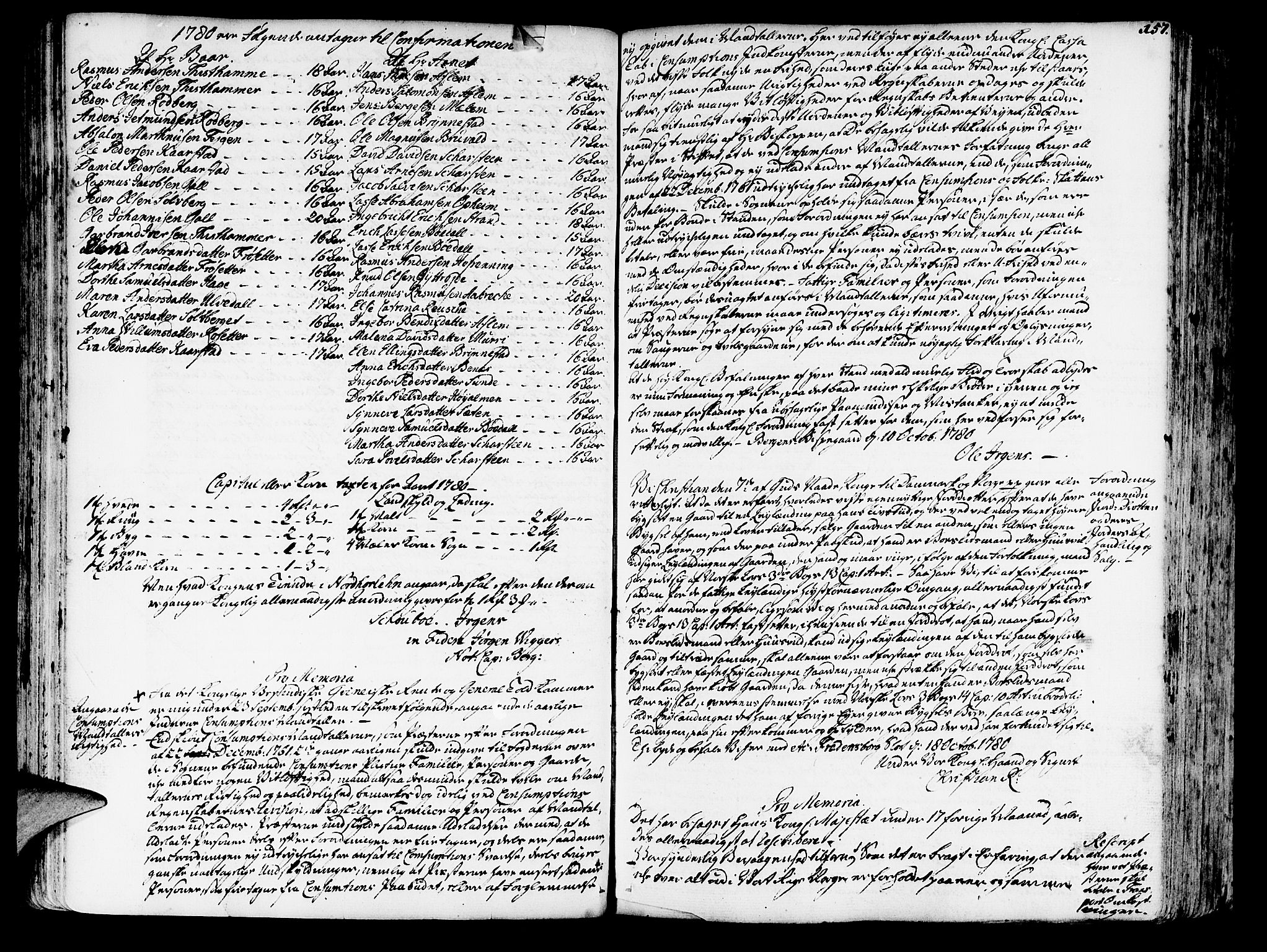Innvik sokneprestembete, SAB/A-80501: Other parish register no. I.2.A, 1750-1835, p. 157