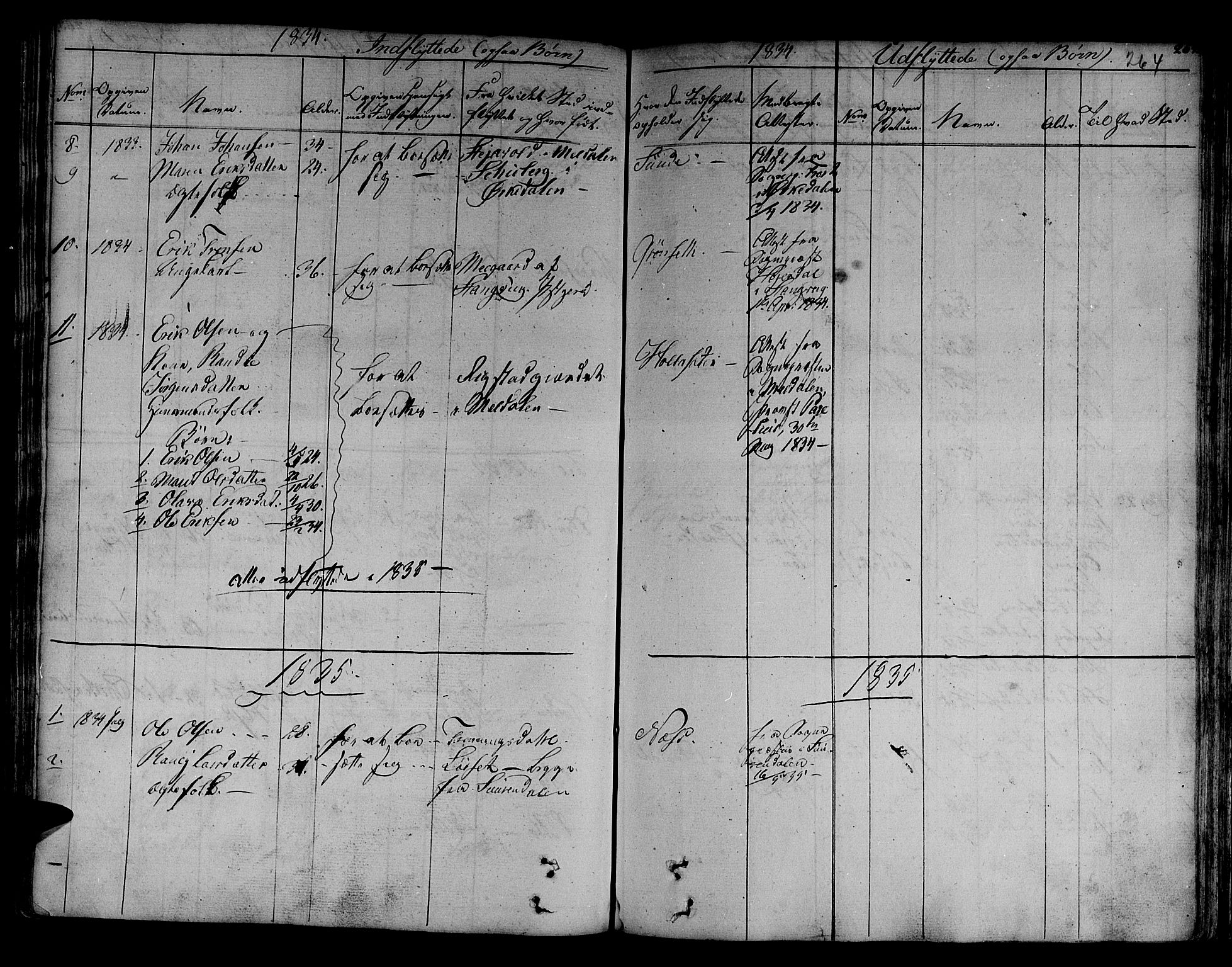 Ministerialprotokoller, klokkerbøker og fødselsregistre - Sør-Trøndelag, AV/SAT-A-1456/630/L0492: Parish register (official) no. 630A05, 1830-1840, p. 264