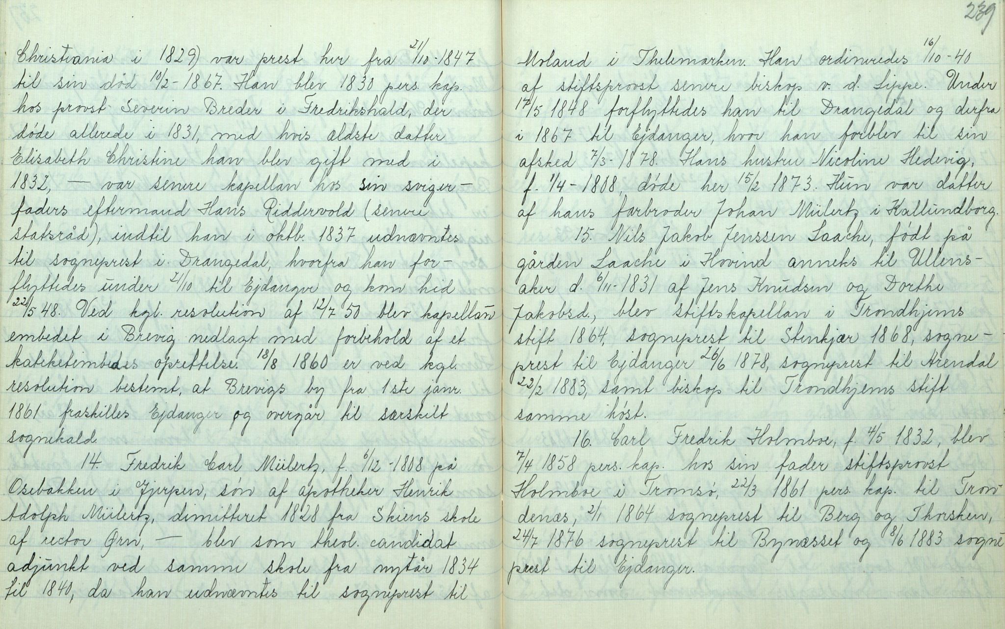 Rikard Berge, TEMU/TGM-A-1003/F/L0013/0019: 451-470 / 469 "Fremskr." 1891-1902, 1891-1902, p. 238-239