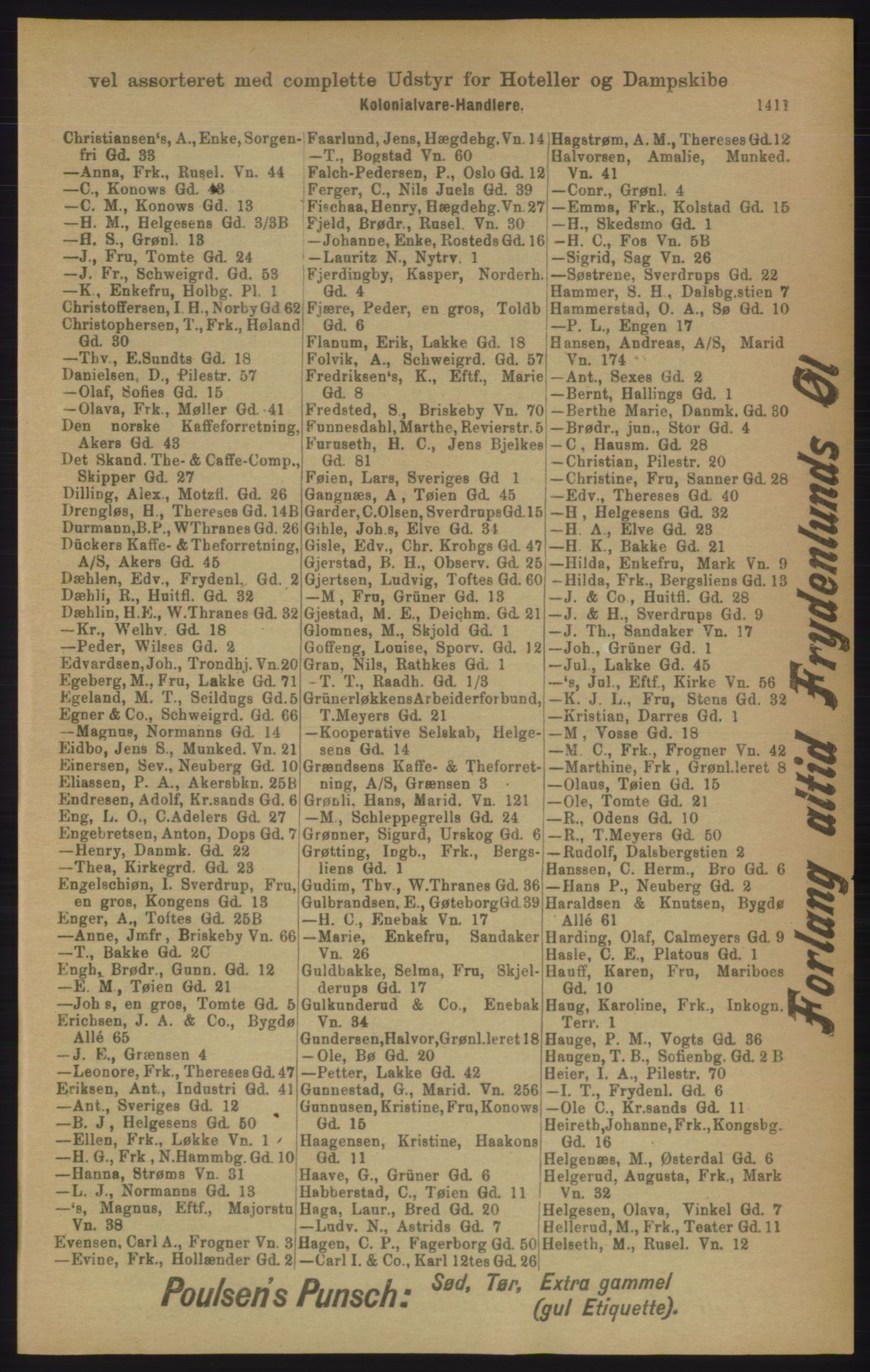 Kristiania/Oslo adressebok, PUBL/-, 1906, p. 1411