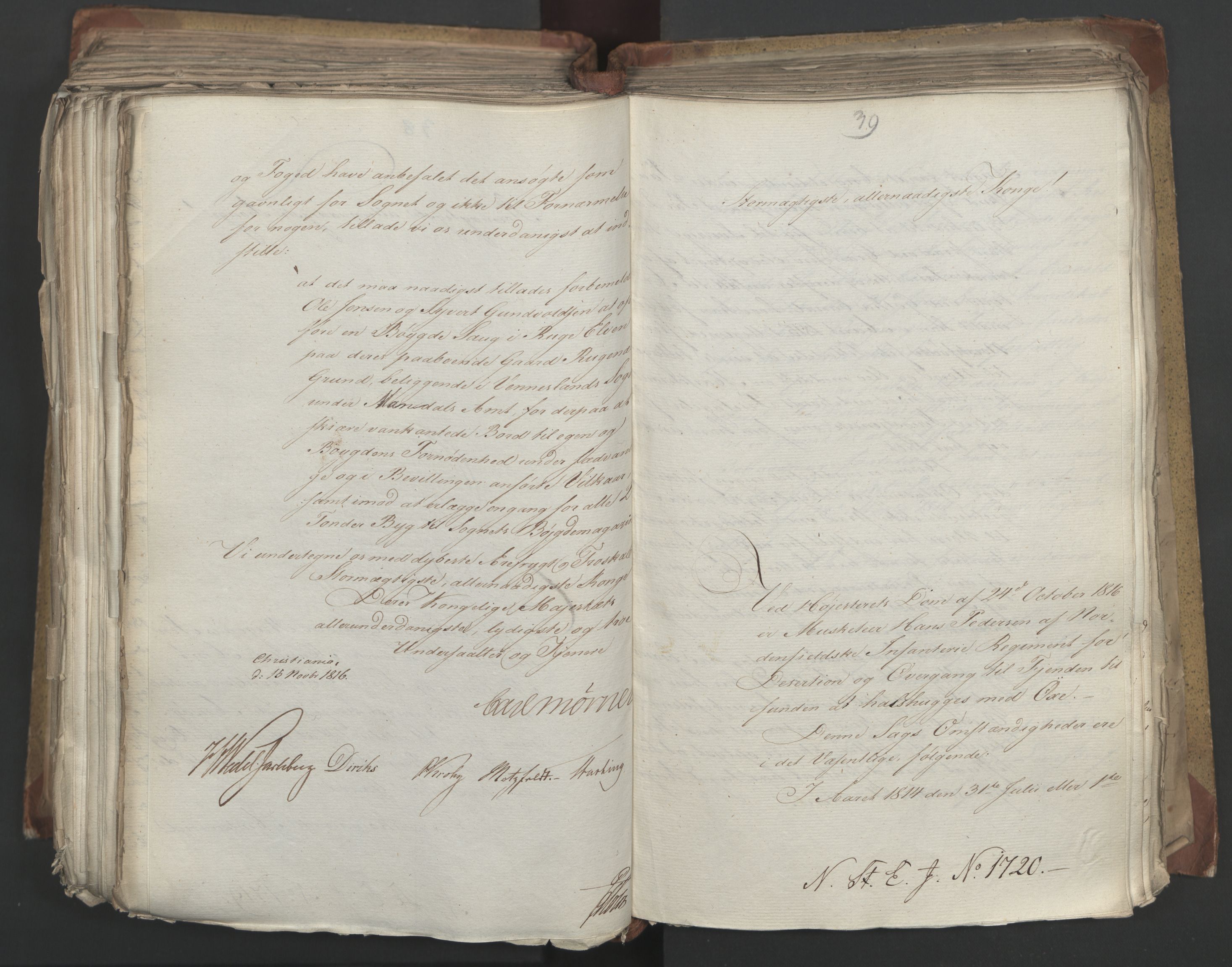 Statsrådsavdelingen i Stockholm, RA/S-1003/D/Da/L0007: Regjeringsinnstillinger nr. 1545-1813, 1816, p. 376