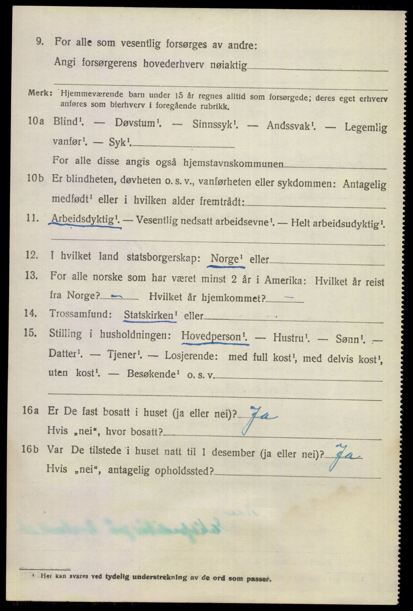 SAKO, 1920 census for Flå, 1920, p. 3568