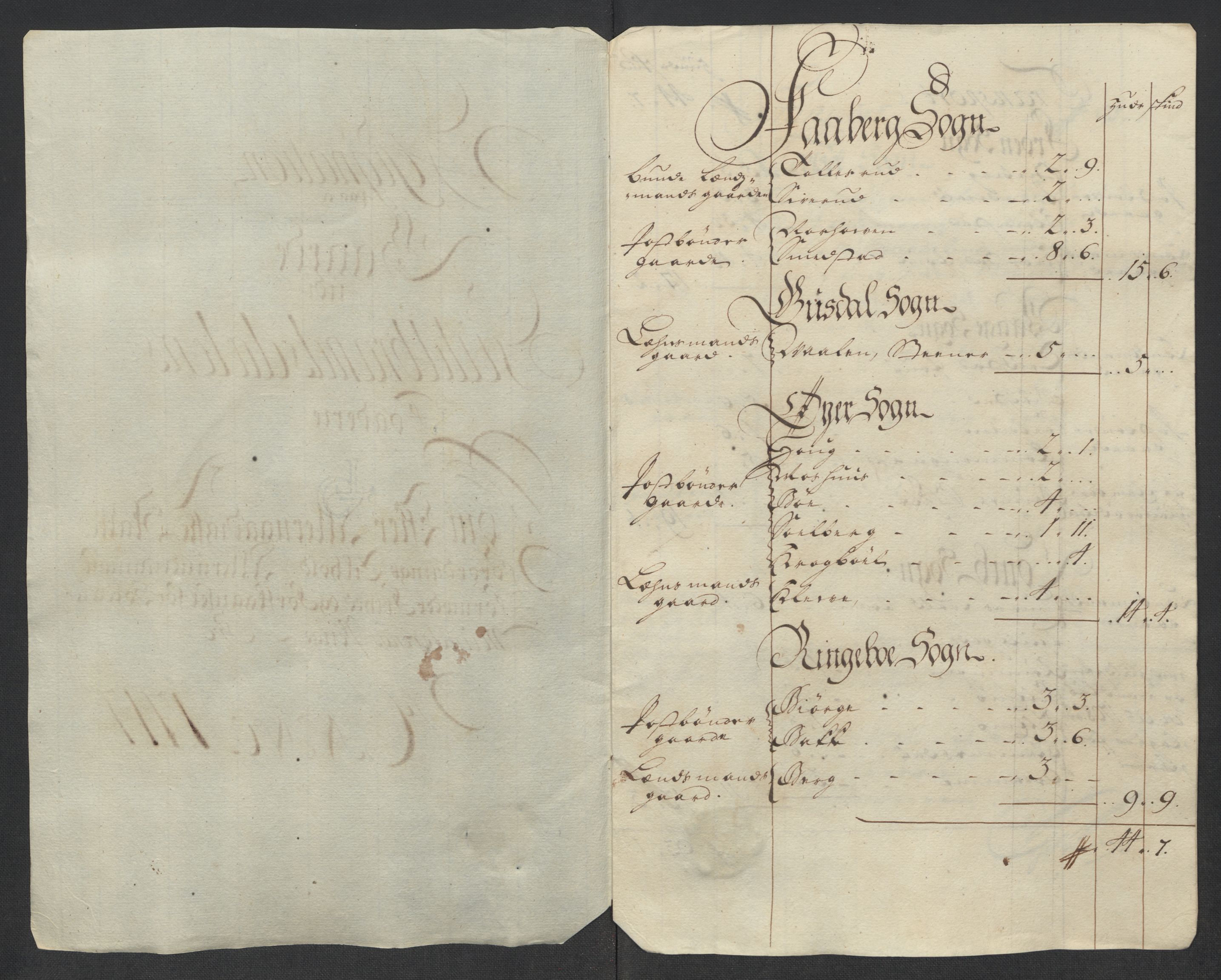 Rentekammeret inntil 1814, Reviderte regnskaper, Fogderegnskap, AV/RA-EA-4092/R17/L1187: Fogderegnskap Gudbrandsdal, 1717, p. 239