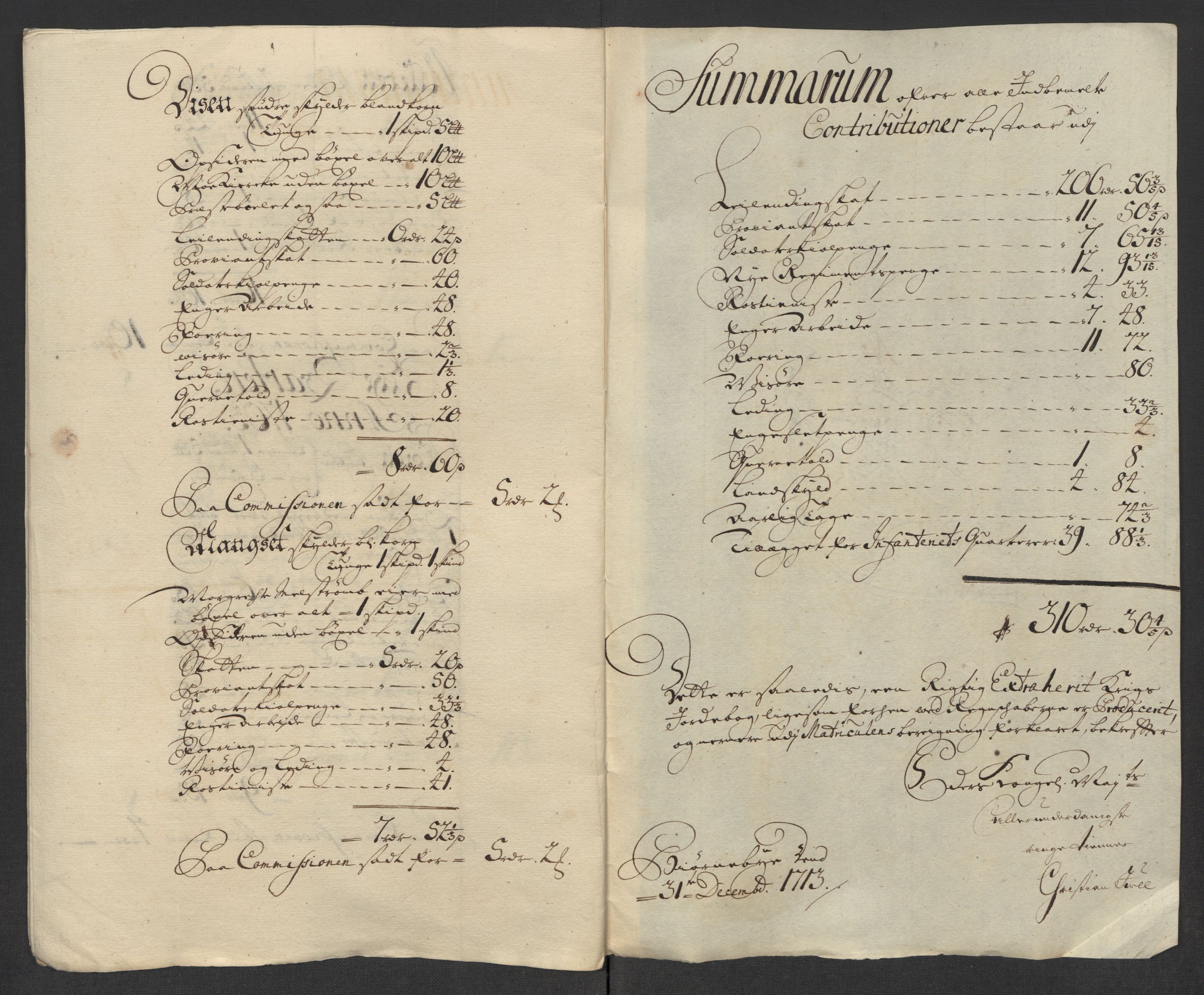 Rentekammeret inntil 1814, Reviderte regnskaper, Fogderegnskap, RA/EA-4092/R13/L0850: Fogderegnskap Solør, Odal og Østerdal, 1713, p. 377