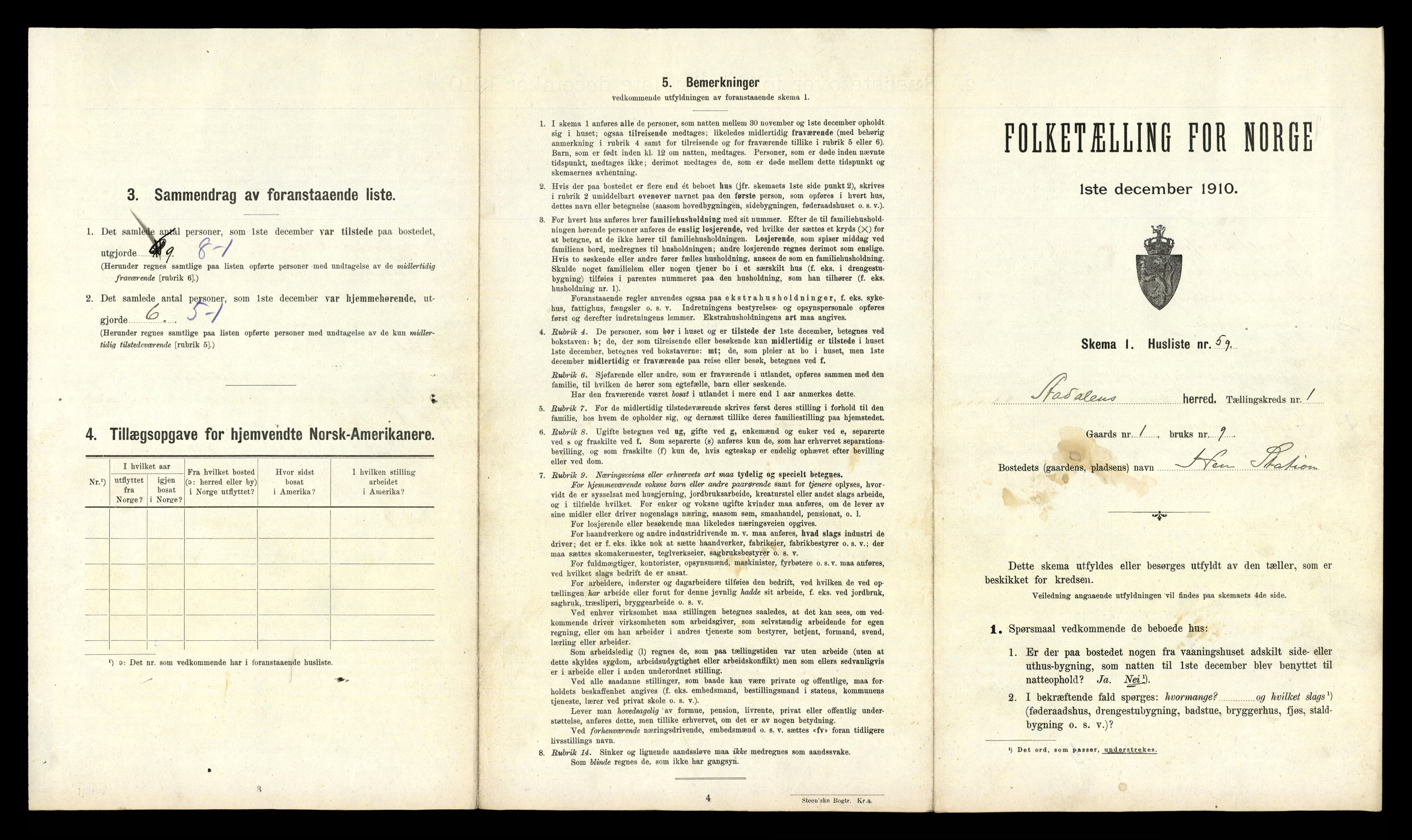 RA, 1910 census for Ådal, 1910, p. 169