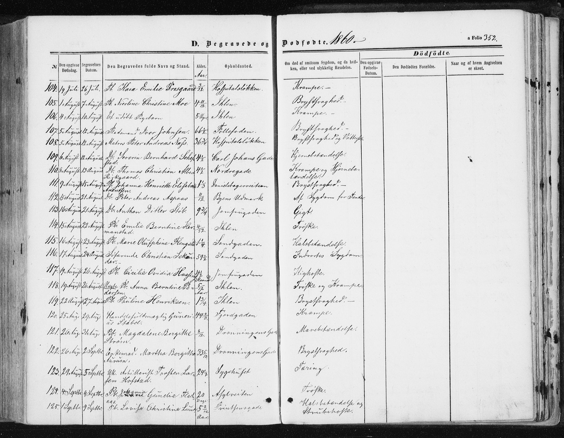 Ministerialprotokoller, klokkerbøker og fødselsregistre - Sør-Trøndelag, AV/SAT-A-1456/602/L0115: Parish register (official) no. 602A13, 1860-1872, p. 352