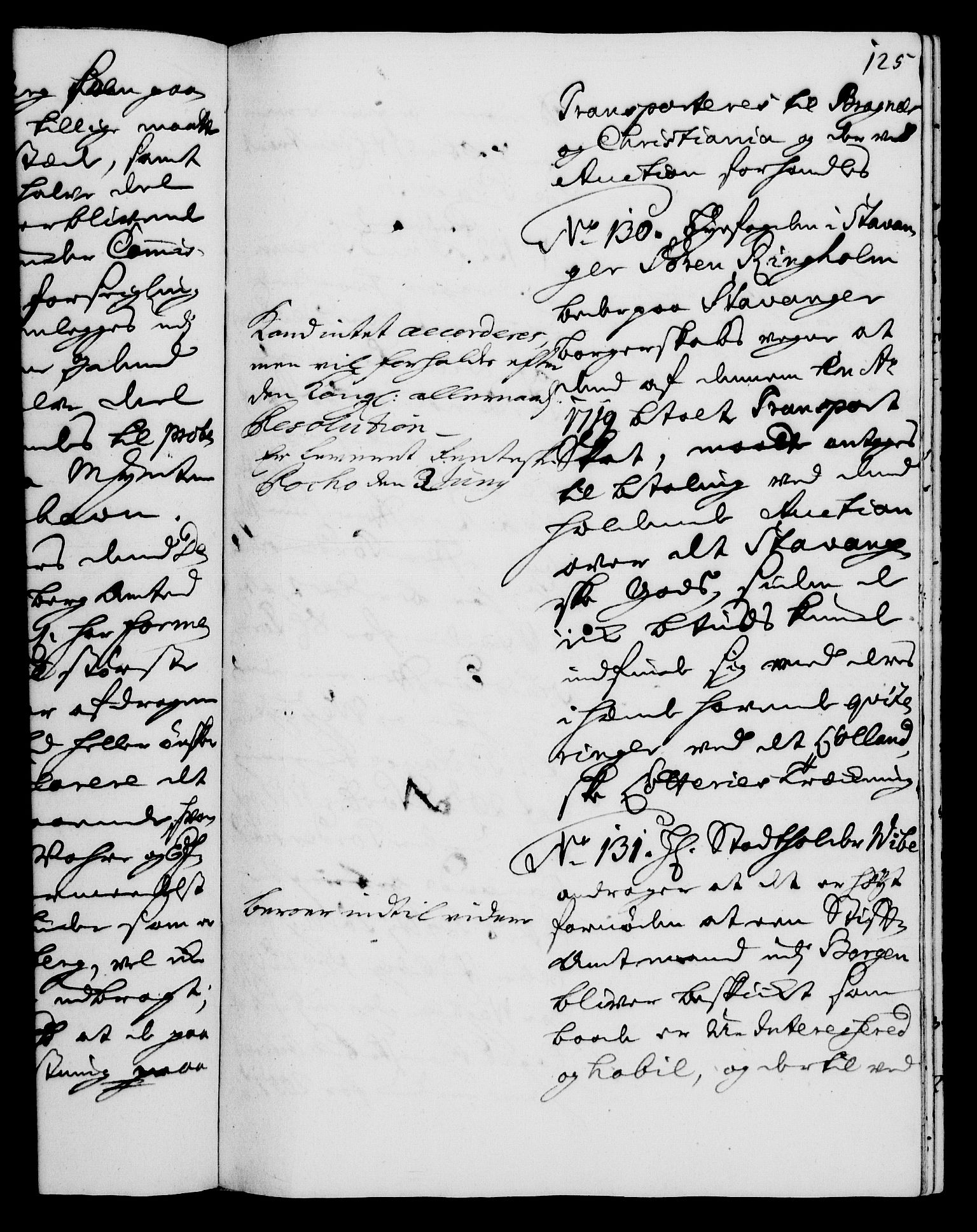 Rentekammeret, Kammerkanselliet, AV/RA-EA-3111/G/Gh/Gha/L0010: Norsk ekstraktmemorialprotokoll (merket RK 53.55), 1728, p. 125