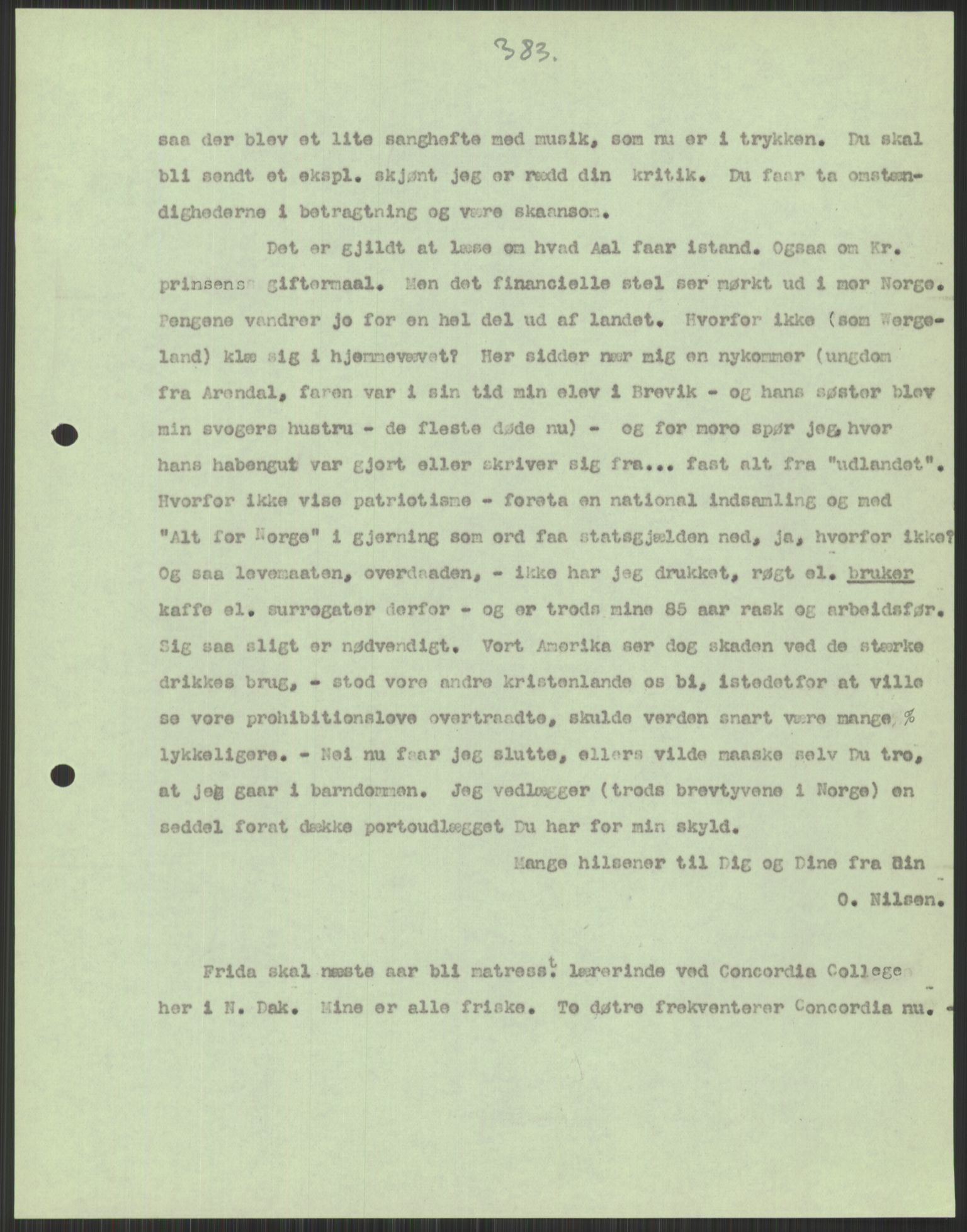 Samlinger til kildeutgivelse, Amerikabrevene, AV/RA-EA-4057/F/L0037: Arne Odd Johnsens amerikabrevsamling I, 1855-1900, p. 855