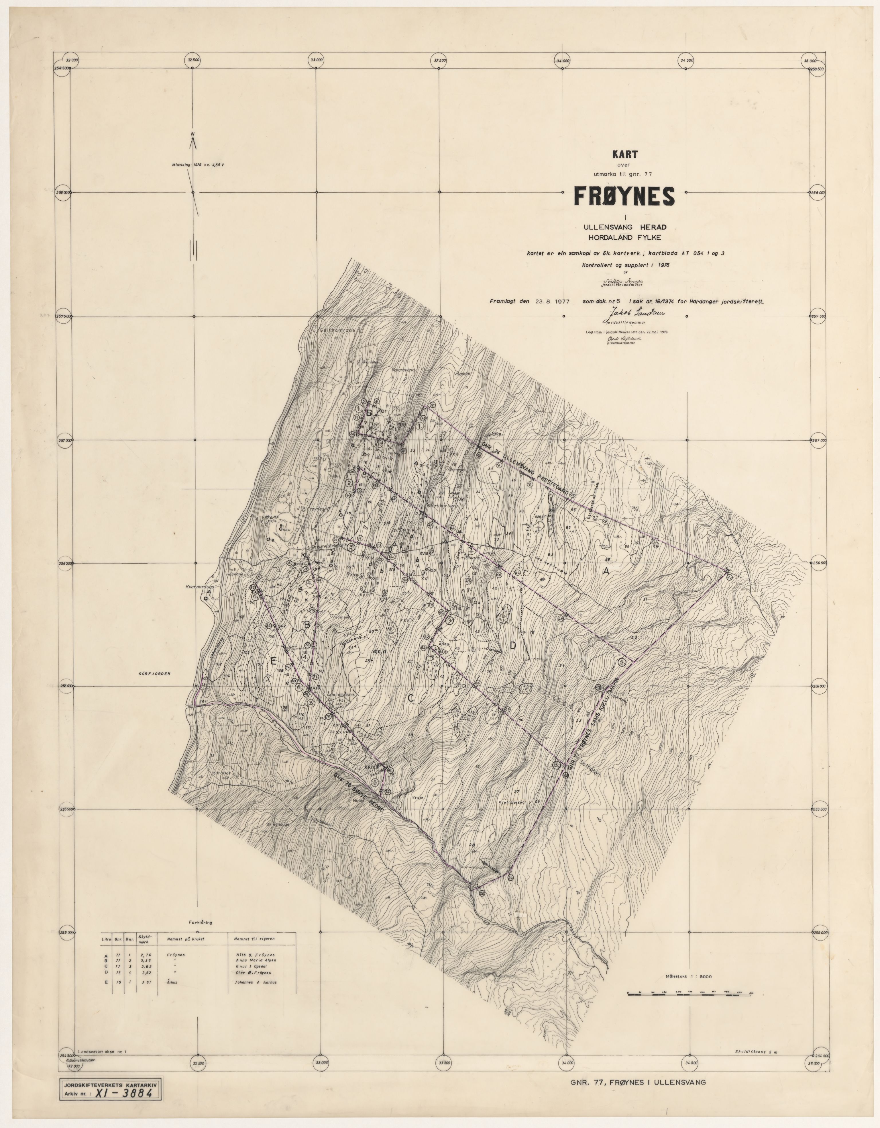 Jordskifteverkets kartarkiv, AV/RA-S-3929/T, 1859-1988, p. 4447