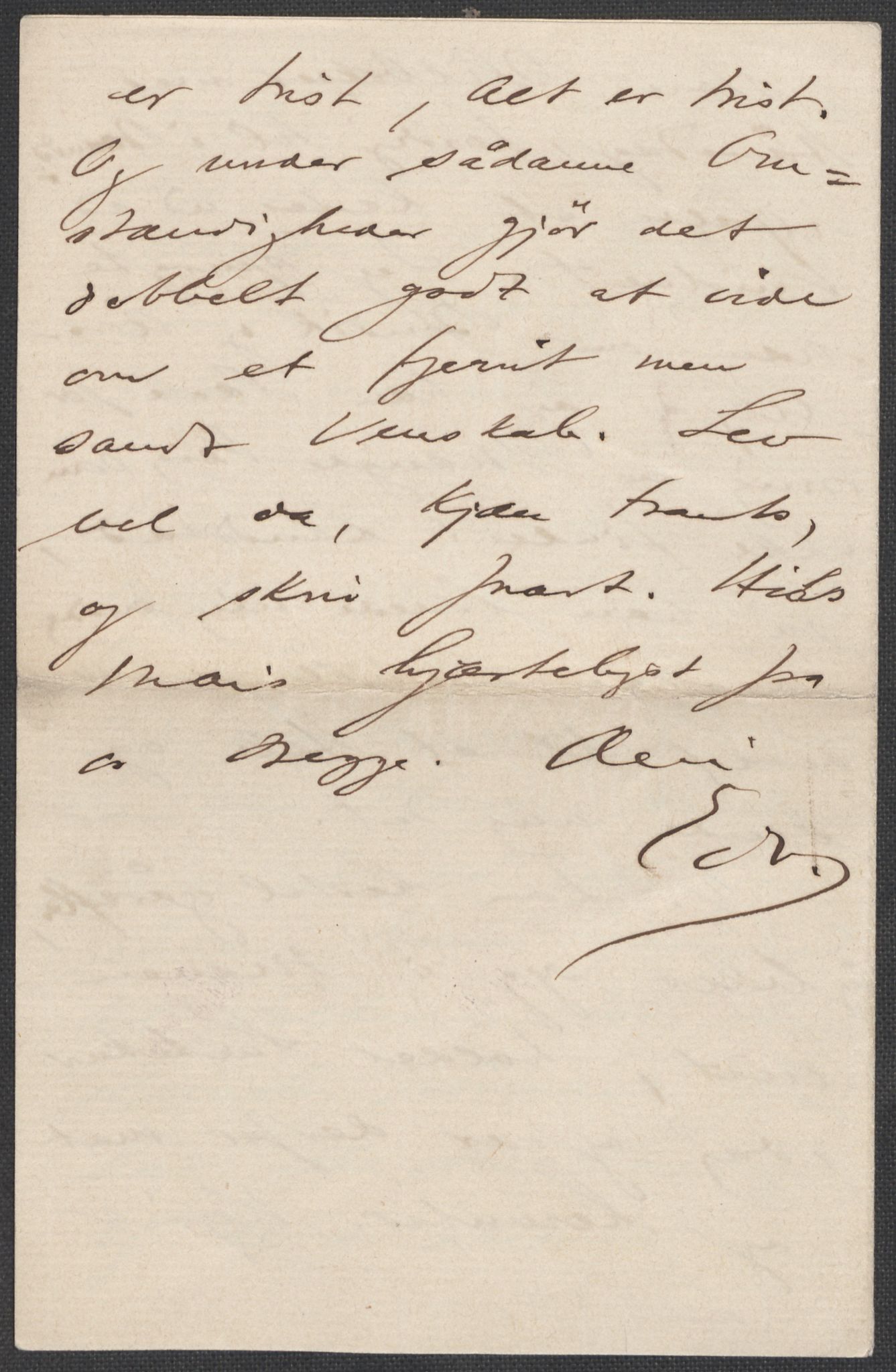 Beyer, Frants, AV/RA-PA-0132/F/L0001: Brev fra Edvard Grieg til Frantz Beyer og "En del optegnelser som kan tjene til kommentar til brevene" av Marie Beyer, 1872-1907, p. 343