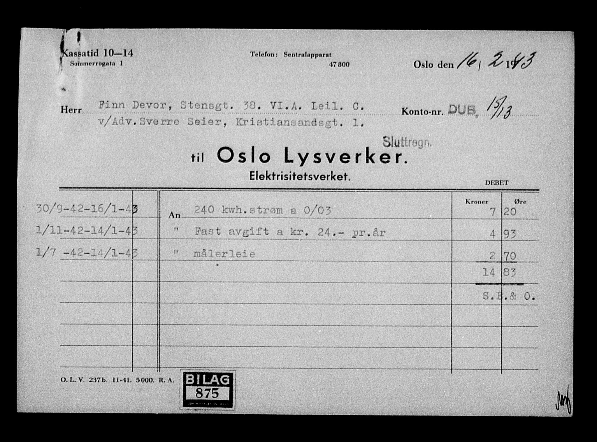 Justisdepartementet, Tilbakeføringskontoret for inndratte formuer, AV/RA-S-1564/H/Hc/Hcc/L0930: --, 1945-1947, p. 180