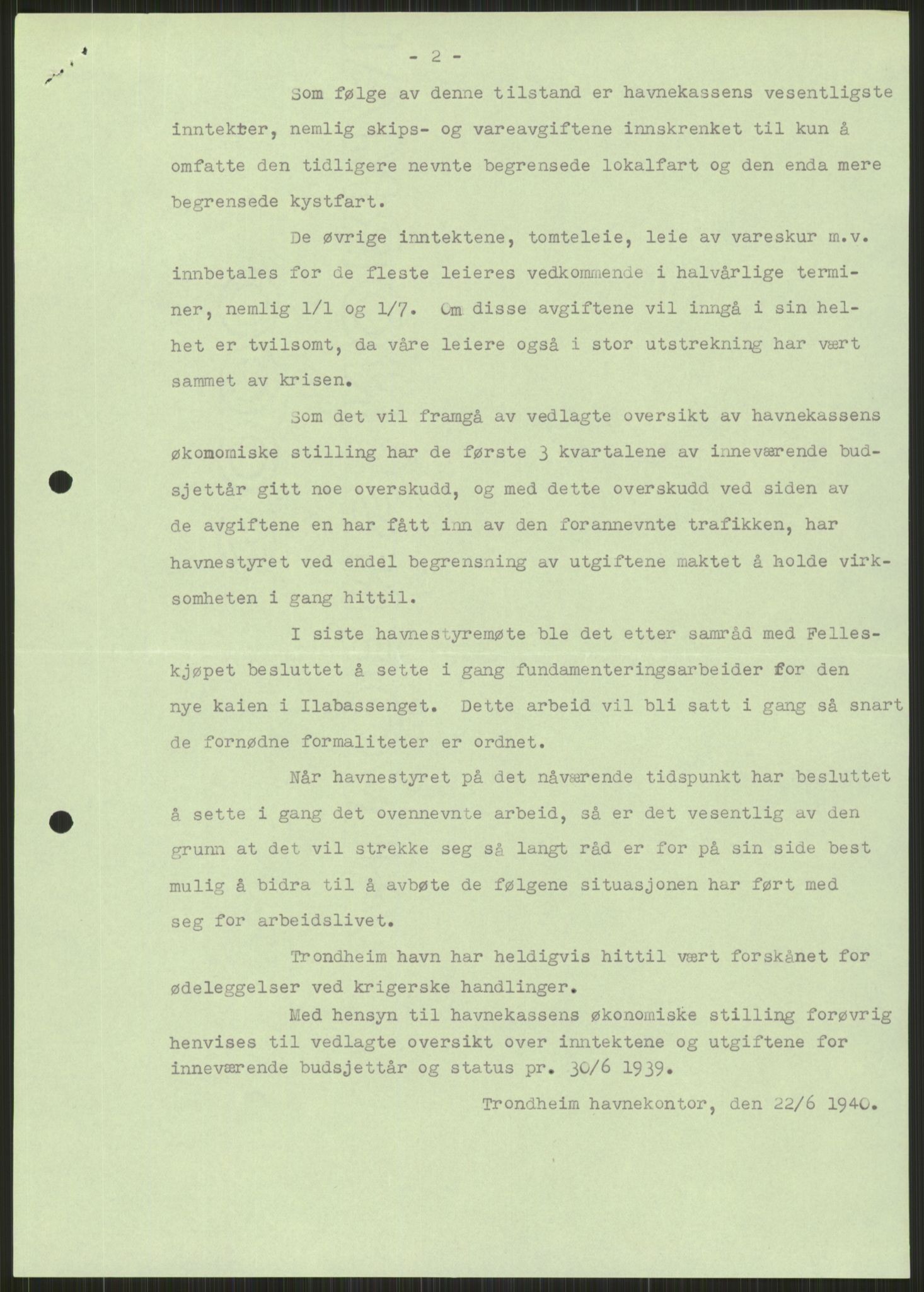 Forsvaret, Forsvarets krigshistoriske avdeling, RA/RAFA-2017/Y/Ya/L0016: II-C-11-31 - Fylkesmenn.  Rapporter om krigsbegivenhetene 1940., 1940, p. 251