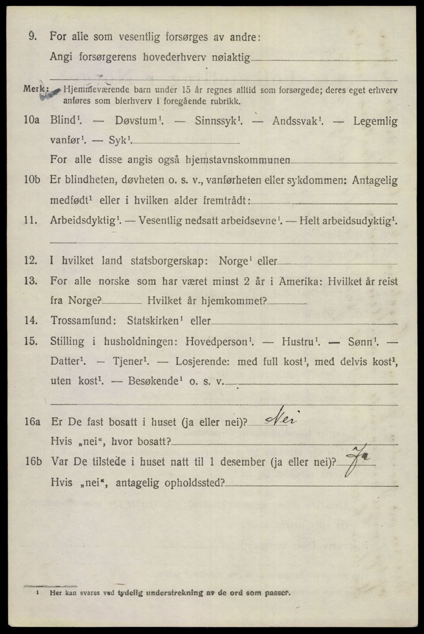 SAKO, 1920 census for Sigdal, 1920, p. 4231