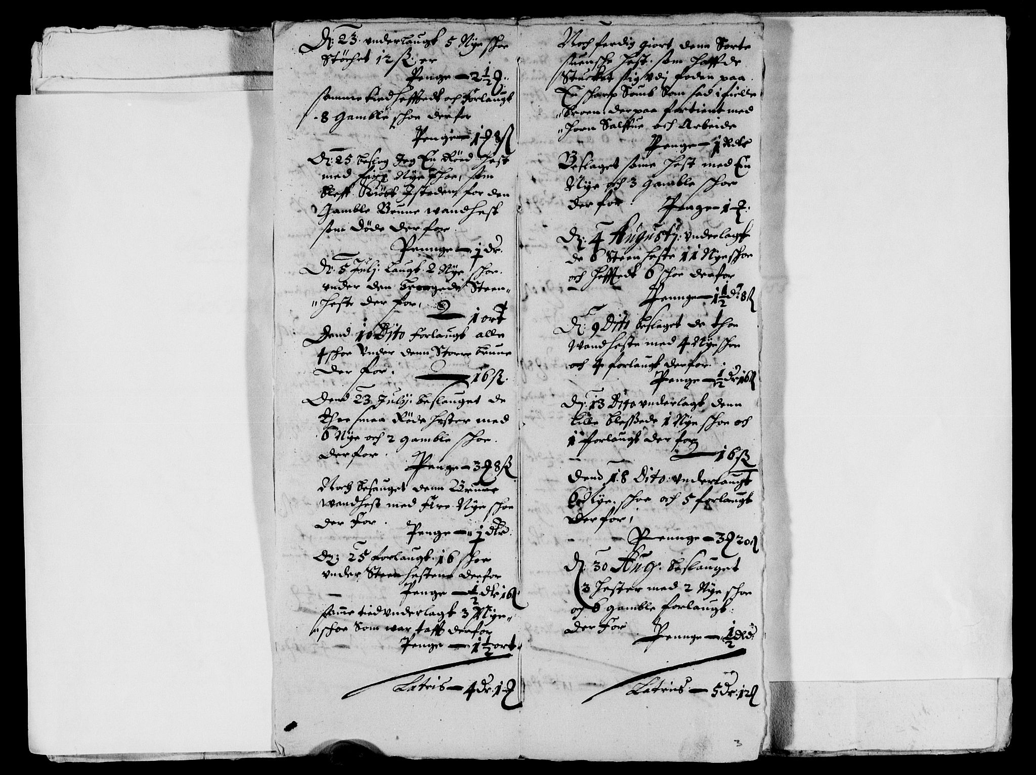 Rentekammeret inntil 1814, Reviderte regnskaper, Lensregnskaper, AV/RA-EA-5023/R/Rb/Rba/L0232: Akershus len, 1652-1656