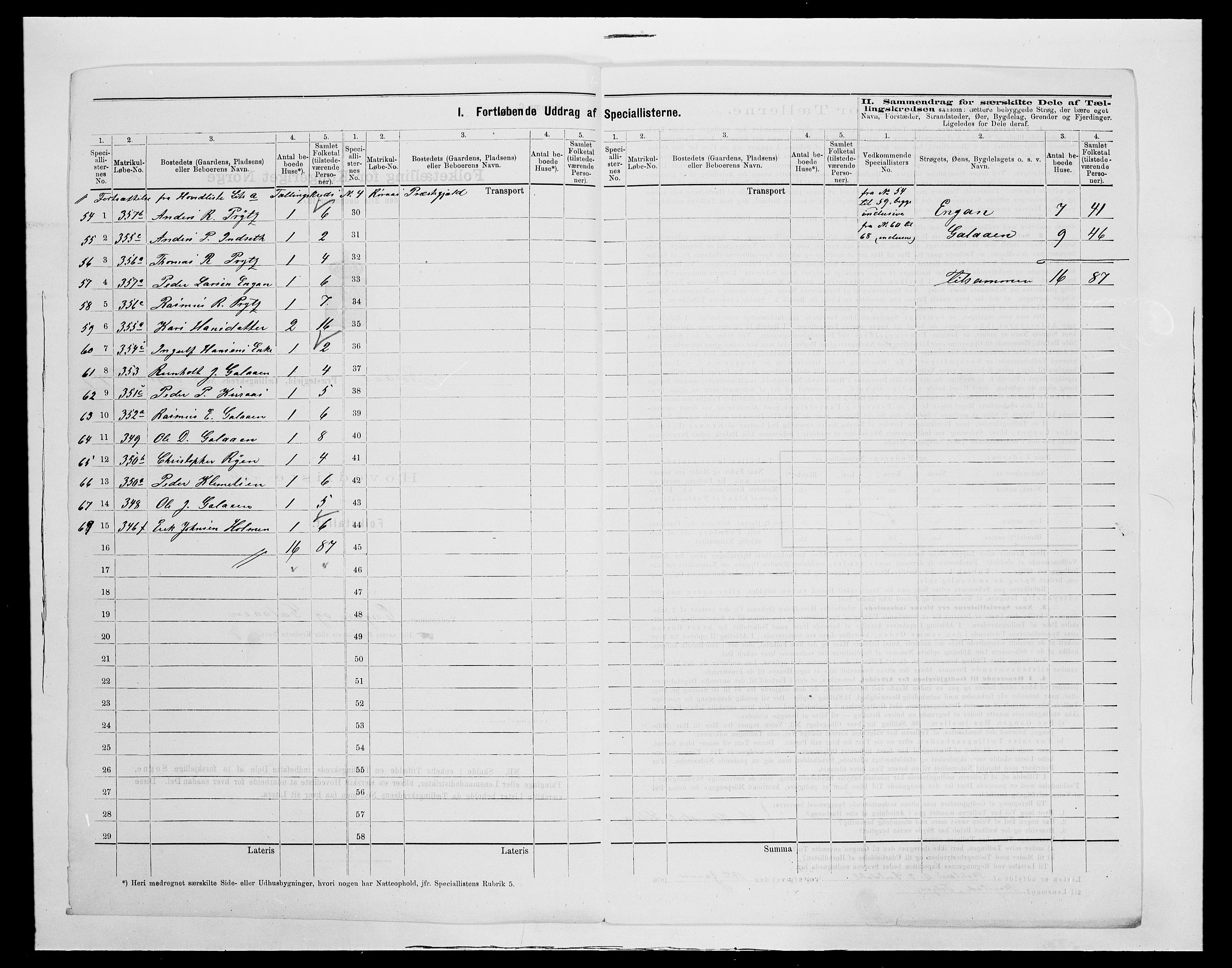 SAH, 1875 census for 0436P Tolga, 1875, p. 189