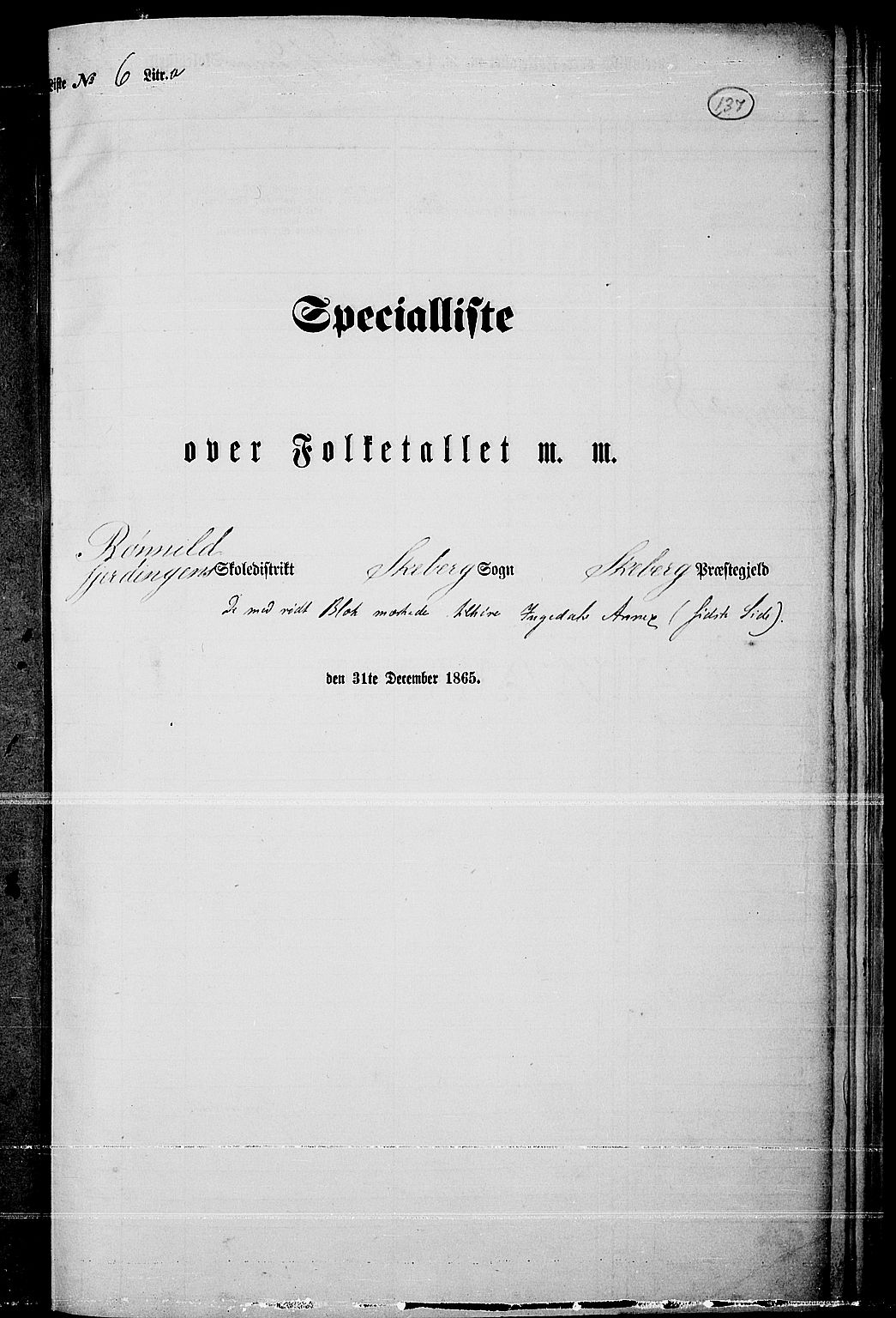 RA, 1865 census for Skjeberg, 1865, p. 128