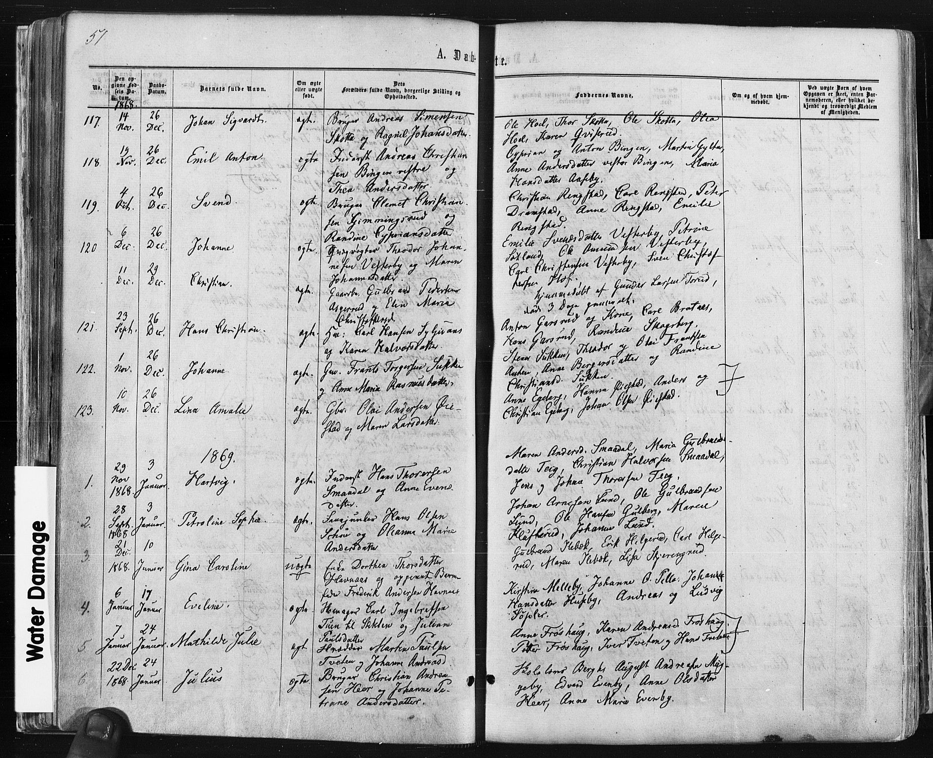 Trøgstad prestekontor Kirkebøker, AV/SAO-A-10925/F/Fa/L0009: Parish register (official) no. I 9, 1865-1877, p. 51