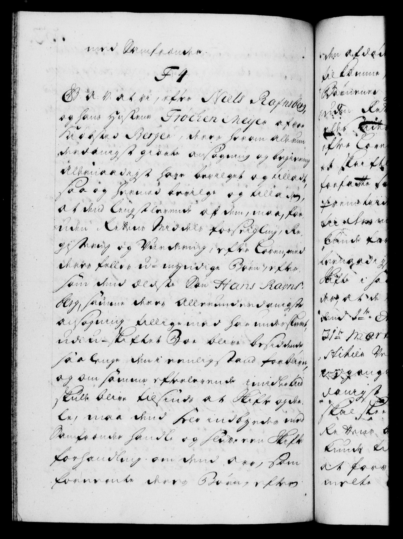 Danske Kanselli 1572-1799, AV/RA-EA-3023/F/Fc/Fca/Fcaa/L0025: Norske registre, 1726-1728, p. 352b