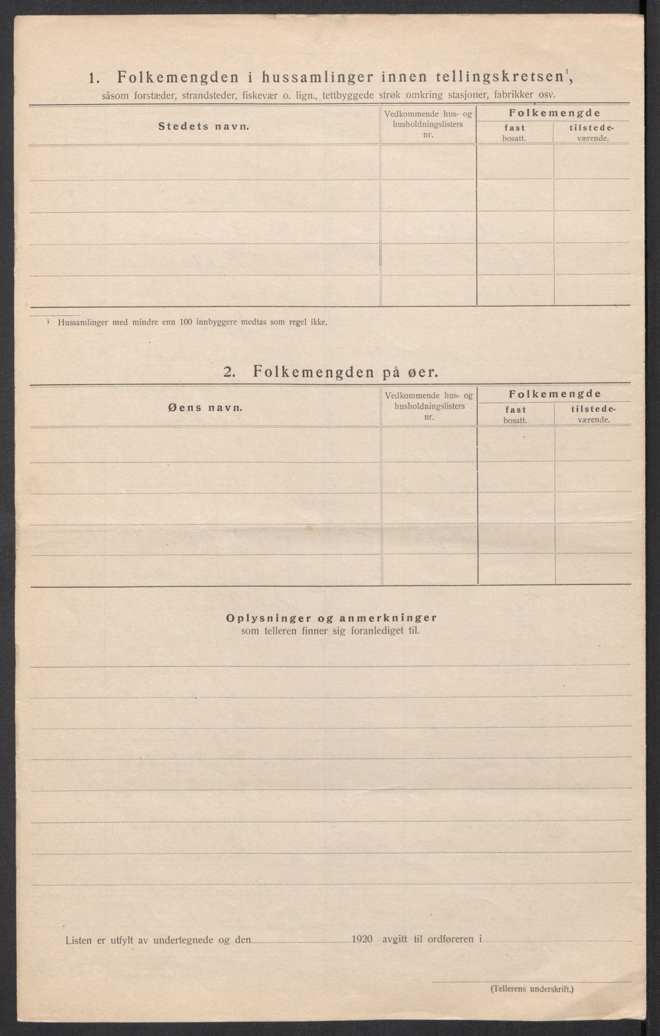 SAT, 1920 census for Støren, 1920, p. 22