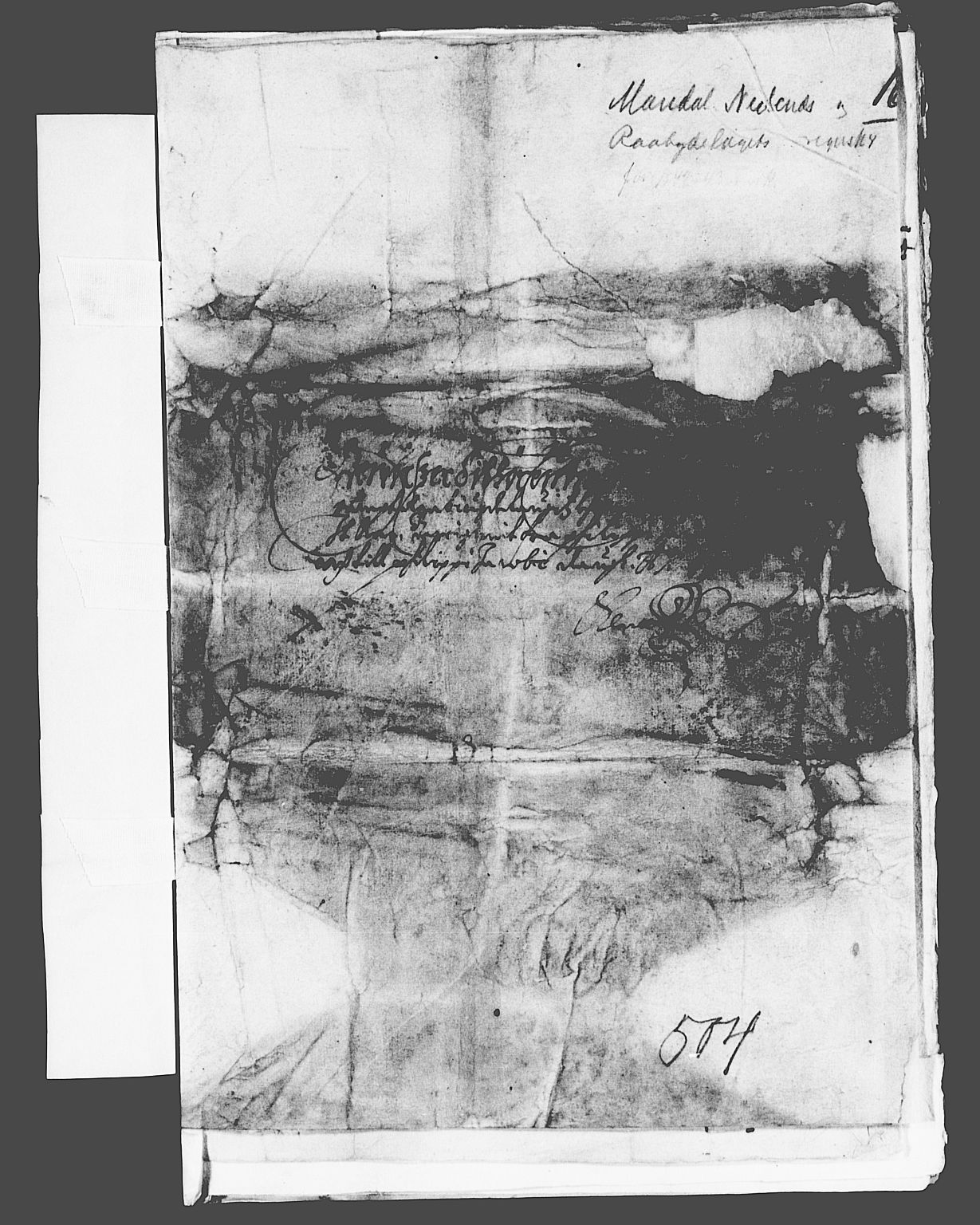 Rentekammeret inntil 1814, Reviderte regnskaper, Lensregnskaper, AV/RA-EA-5023/R/Rb/Rbq/L0032: Nedenes len. Mandals len. Råbyggelag., 1641-1643