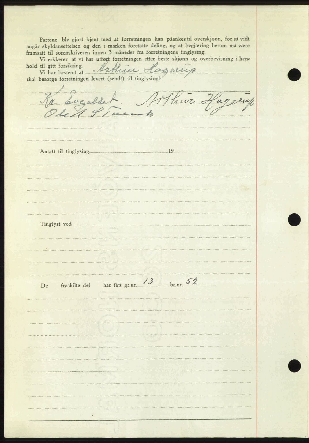 Romsdal sorenskriveri, SAT/A-4149/1/2/2C: Mortgage book no. A24, 1947-1947, Diary no: : 2585/1947