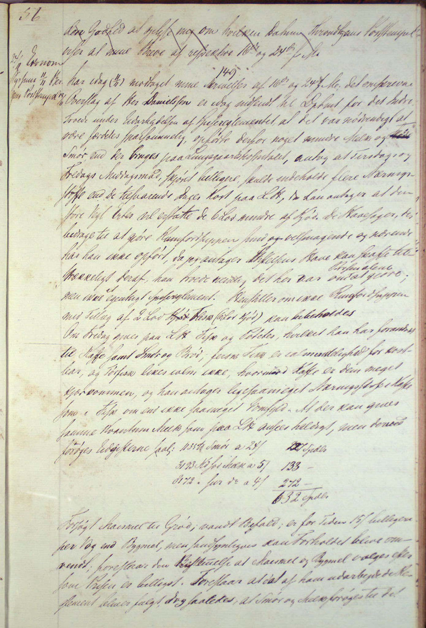 Lepraarkiver - Overlegen for den spedalske sykdom, AV/SAB-A-61001/B.c/L0001: Journal, 1854-1859, p. 65