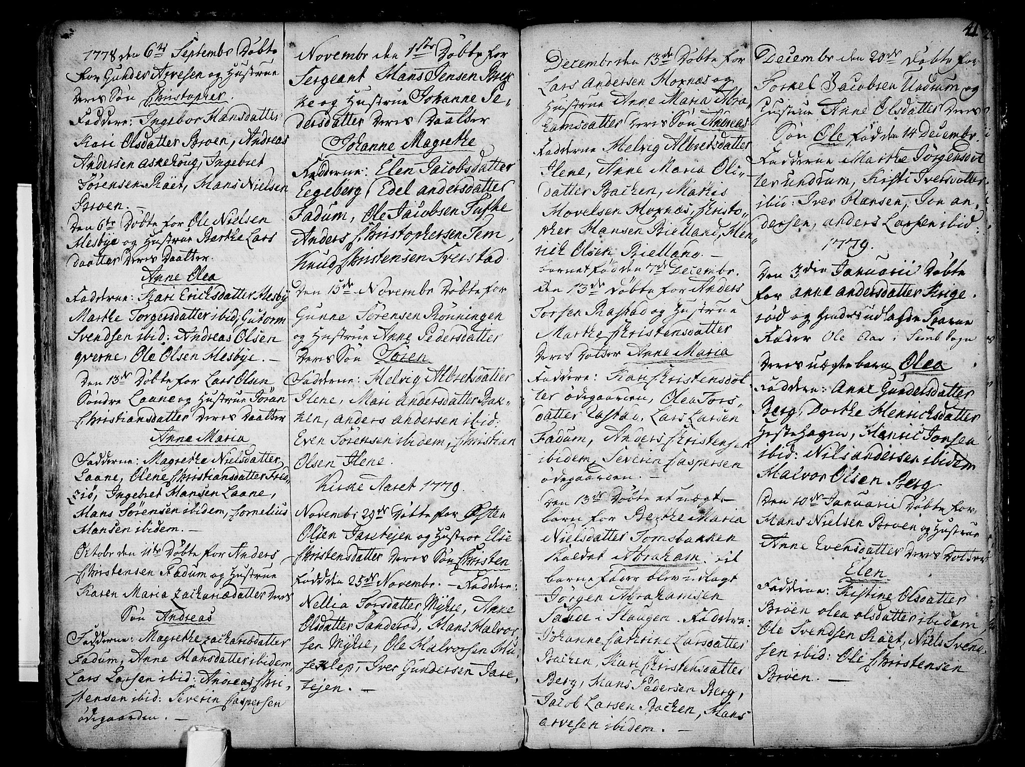 Sem kirkebøker, SAKO/A-5/F/Fa/L0002: Parish register (official) no. I 2, 1764-1798, p. 41