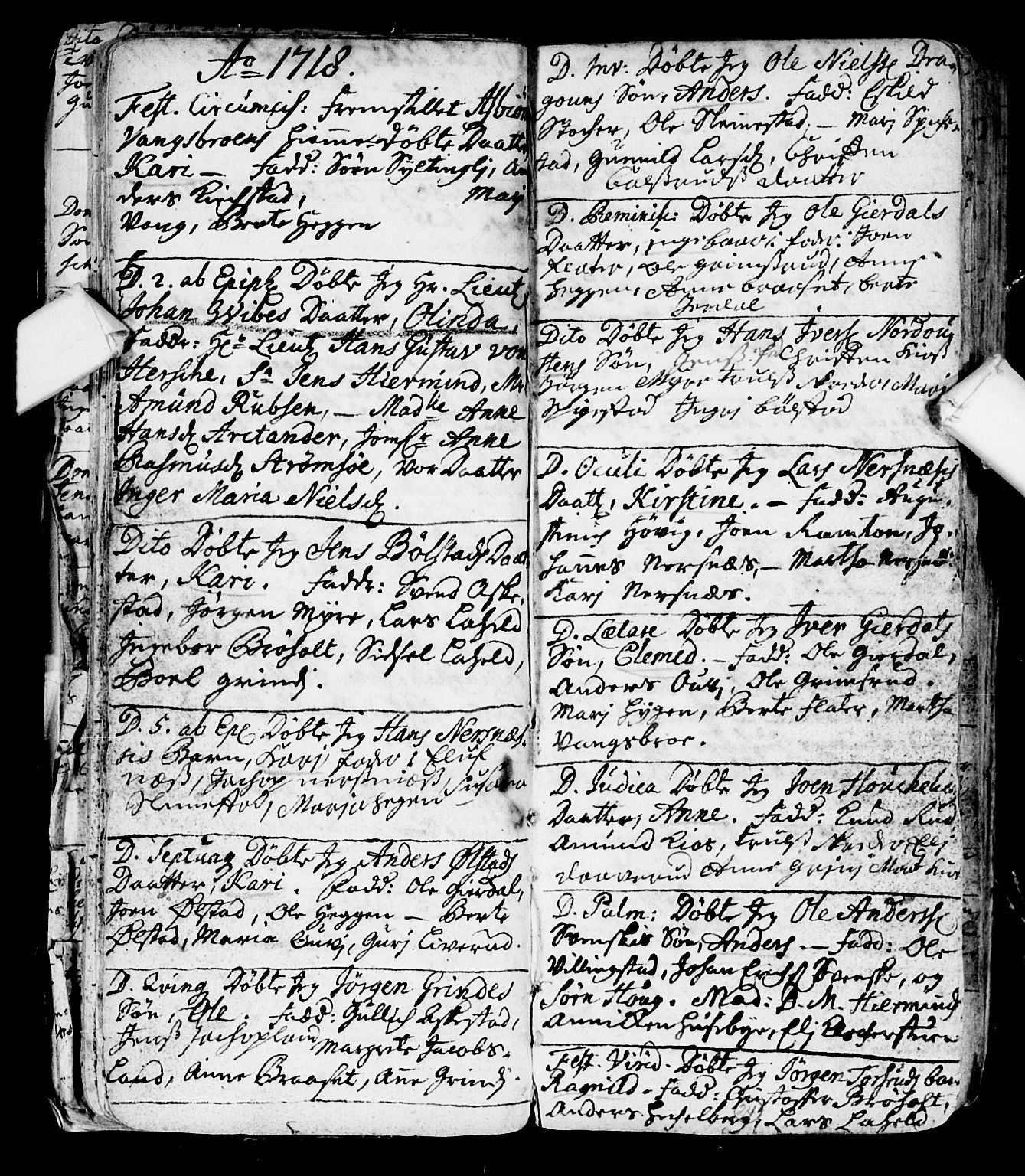 Røyken kirkebøker, AV/SAKO-A-241/F/Fa/L0001: Parish register (official) no. 1, 1701-1730, p. 24