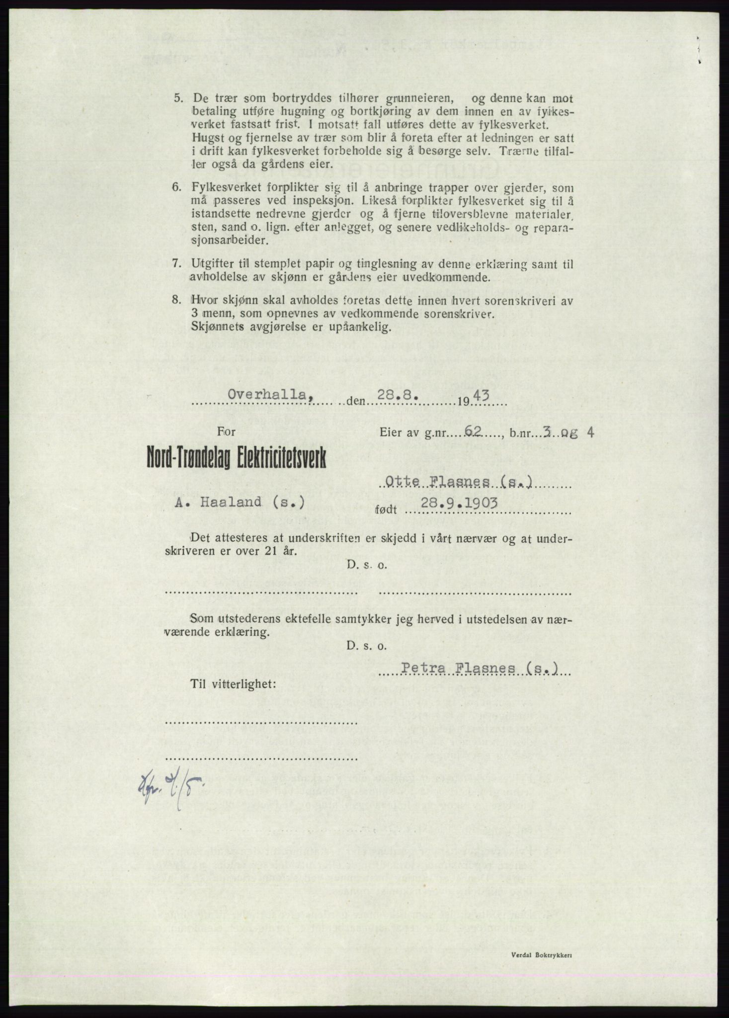 Namdal sorenskriveri, AV/SAT-A-4133/1/2/2C: Mortgage book no. -, 1949-1949, Diary no: : 2578/1949