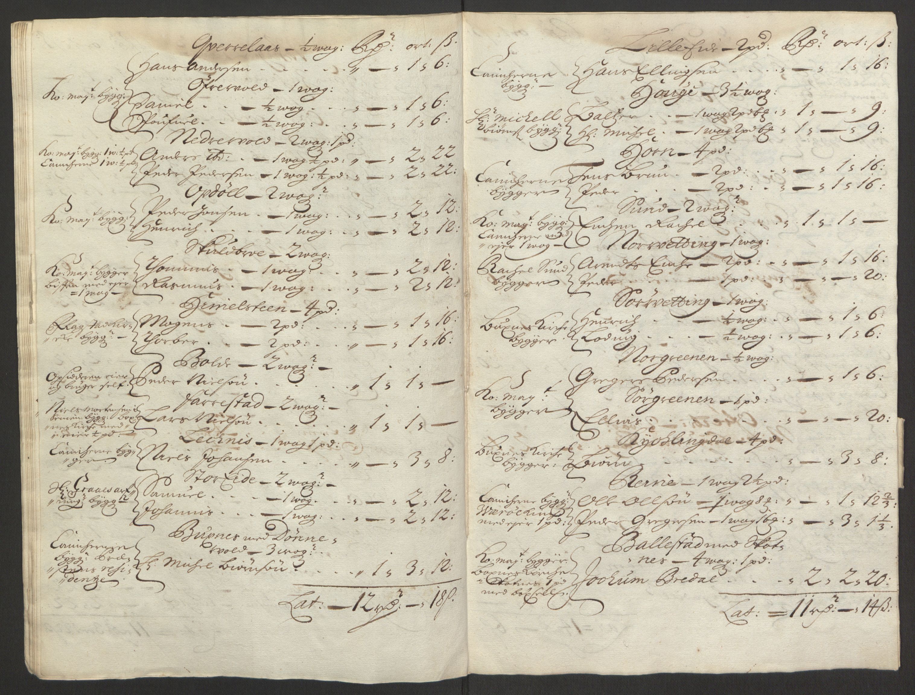 Rentekammeret inntil 1814, Reviderte regnskaper, Fogderegnskap, AV/RA-EA-4092/R67/L4675: Fogderegnskap Vesterålen, Andenes og Lofoten, 1691-1693, p. 239