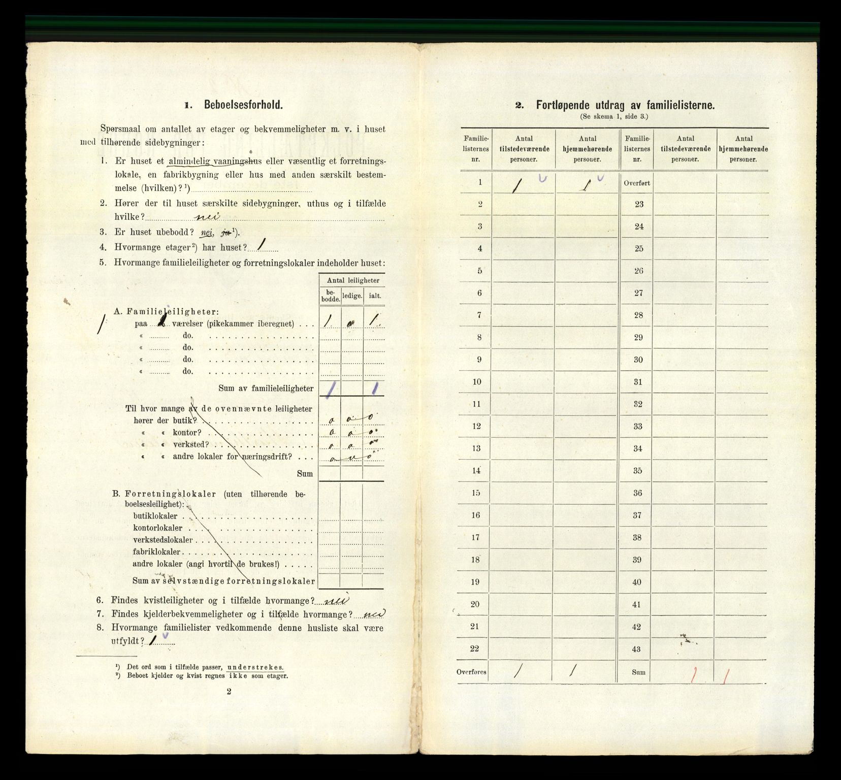 RA, 1910 census for Flekkefjord, 1910, p. 1413