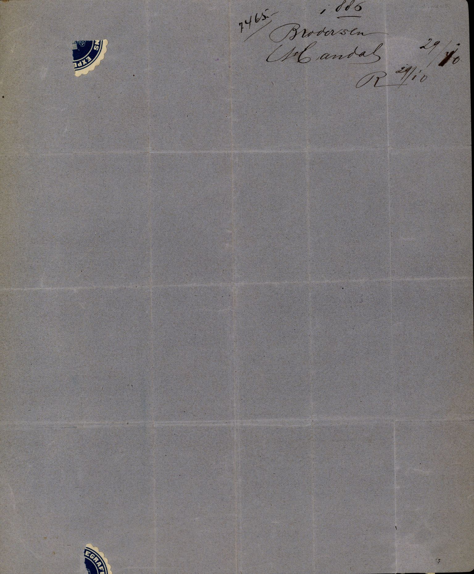 Pa 63 - Østlandske skibsassuranceforening, VEMU/A-1079/G/Ga/L0019/0005: Havaridokumenter / Fridleik, Nordstjernen, Ocean, Olaf Roll, Olaf Kyrre, 1886, p. 35