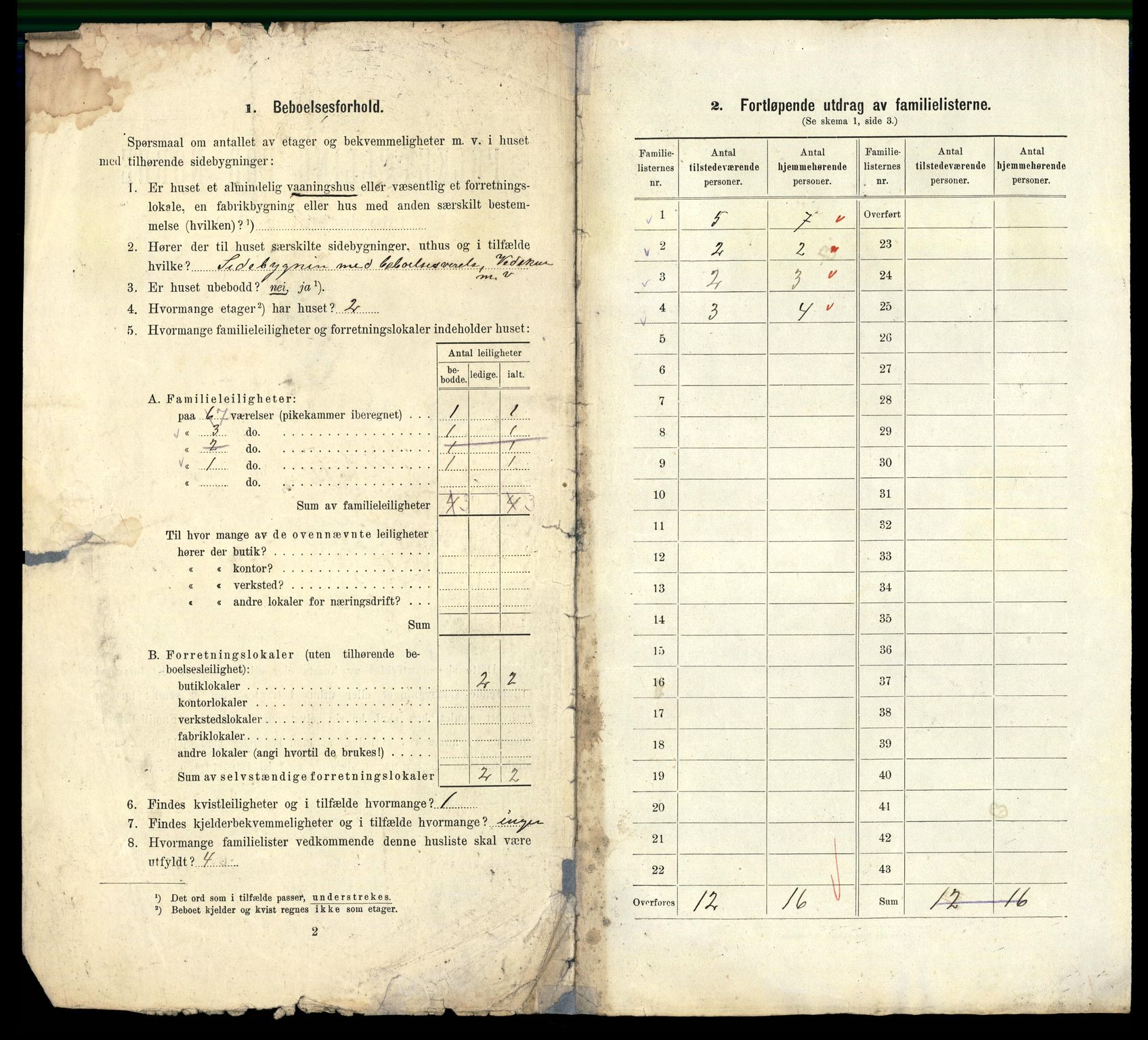 RA, 1910 census for Sandefjord, 1910, p. 2381