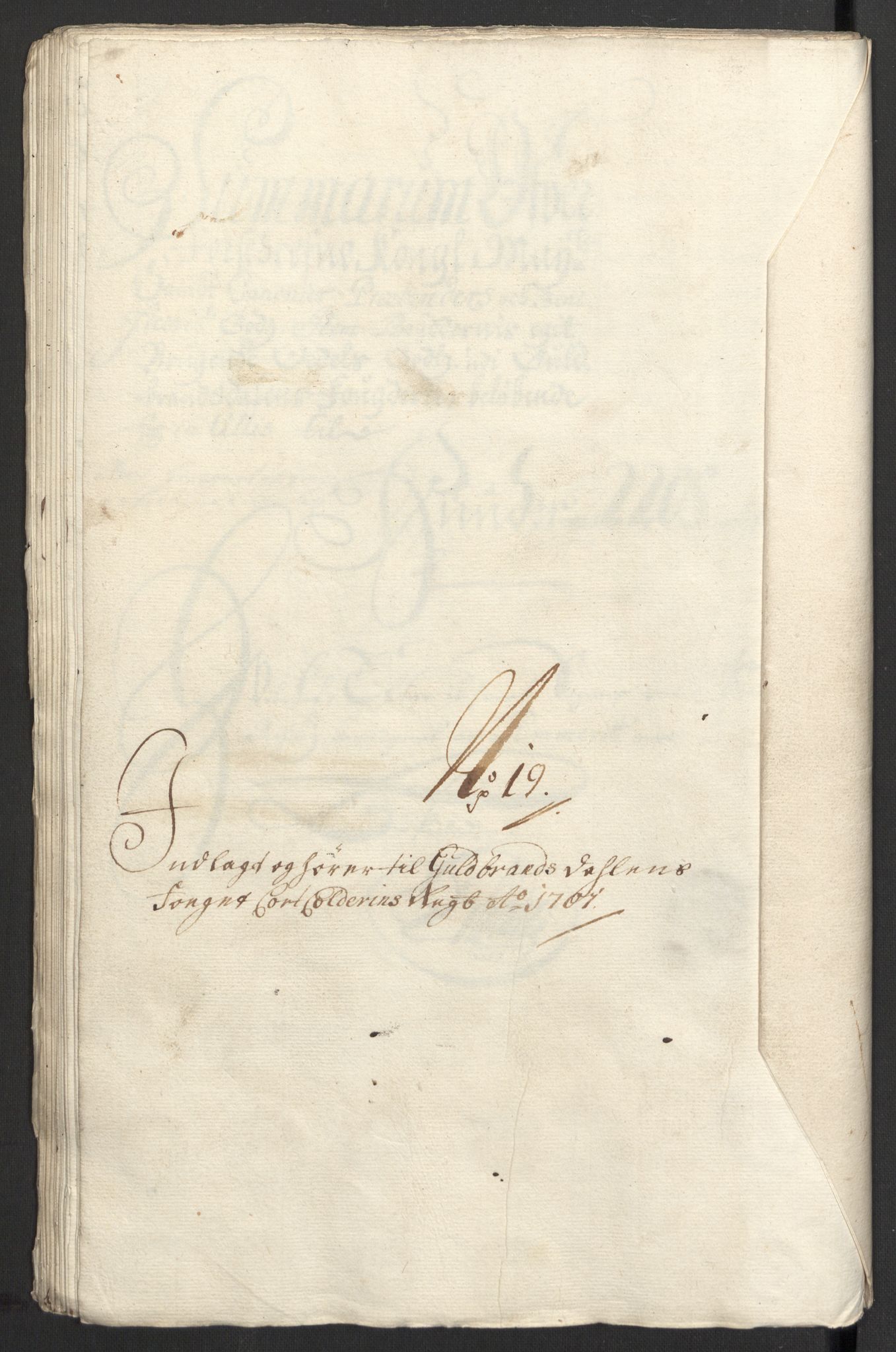 Rentekammeret inntil 1814, Reviderte regnskaper, Fogderegnskap, RA/EA-4092/R17/L1174: Fogderegnskap Gudbrandsdal, 1701, p. 181
