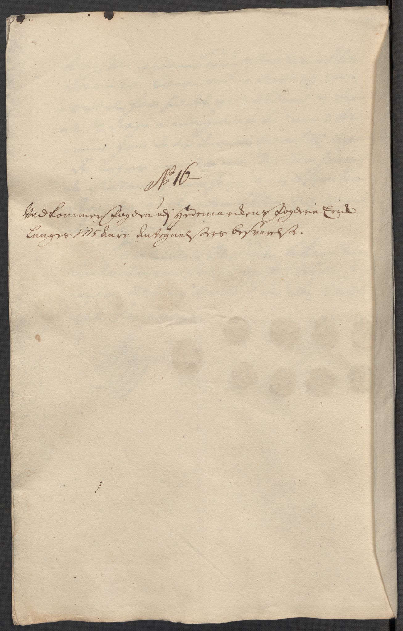 Rentekammeret inntil 1814, Reviderte regnskaper, Fogderegnskap, RA/EA-4092/R16/L1054: Fogderegnskap Hedmark, 1715, p. 201