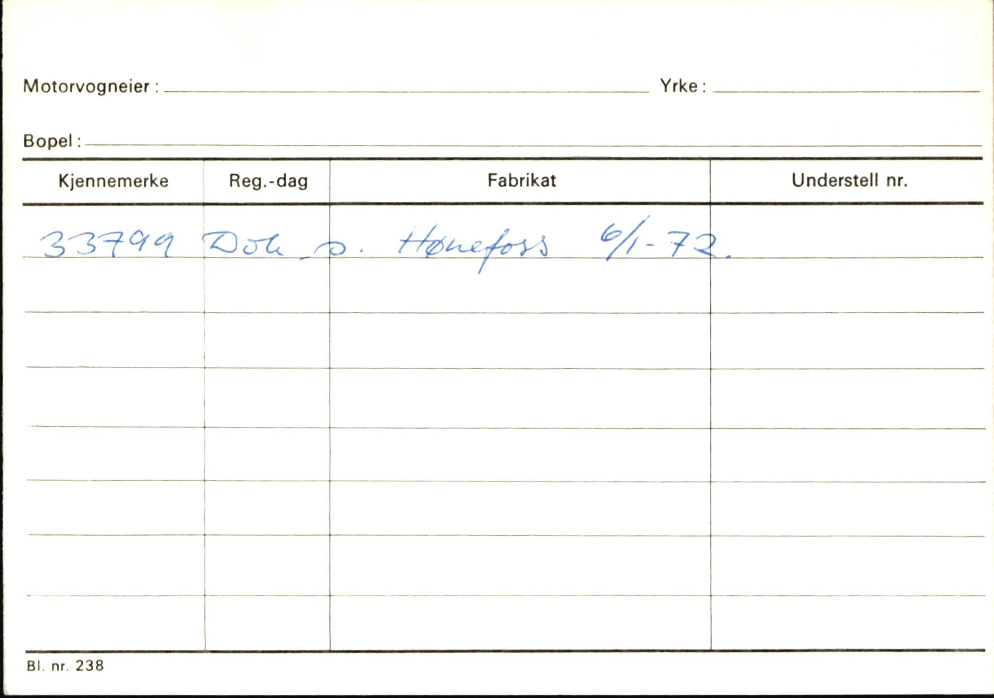 Statens vegvesen, Sogn og Fjordane vegkontor, AV/SAB-A-5301/4/F/L0145: Registerkort Vågsøy S-Å. Årdal I-P, 1945-1975, p. 1600