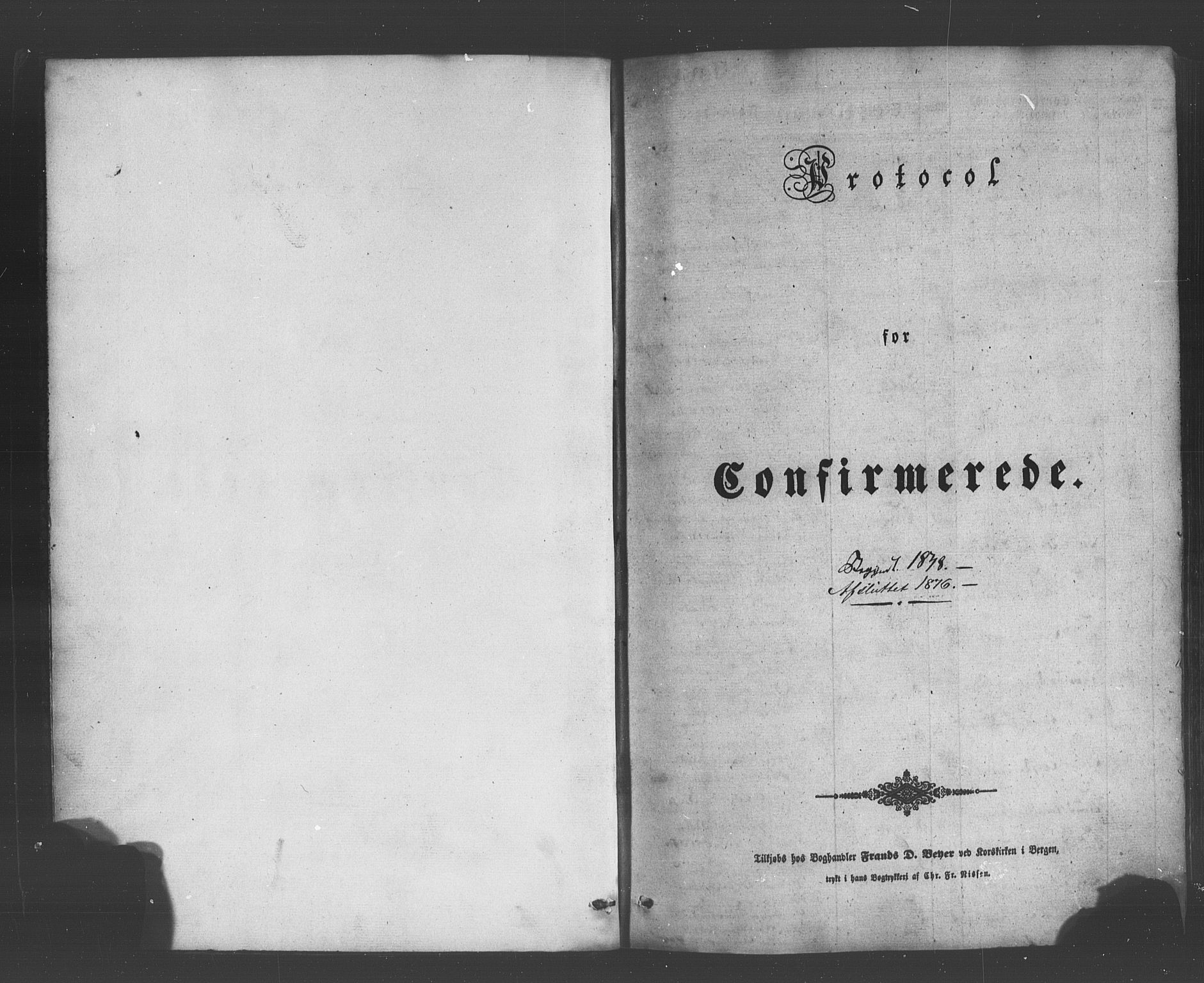 Voss sokneprestembete, AV/SAB-A-79001/H/Haa: Parish register (official) no. A 18, 1848-1876