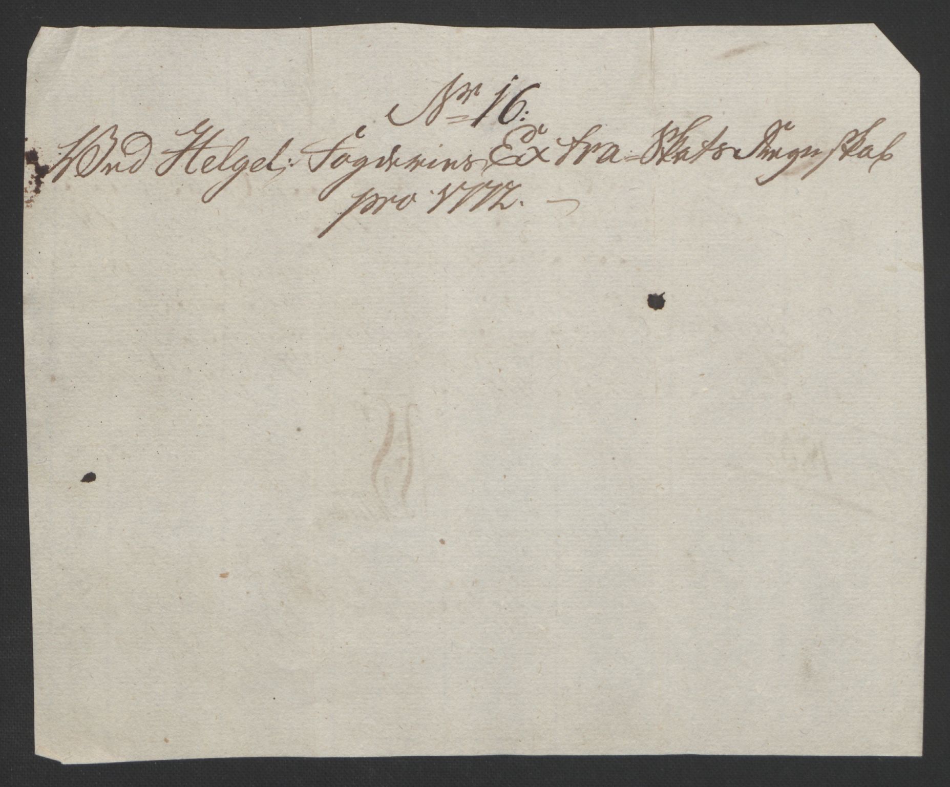 Rentekammeret inntil 1814, Reviderte regnskaper, Fogderegnskap, AV/RA-EA-4092/R65/L4573: Ekstraskatten Helgeland, 1762-1772, p. 648