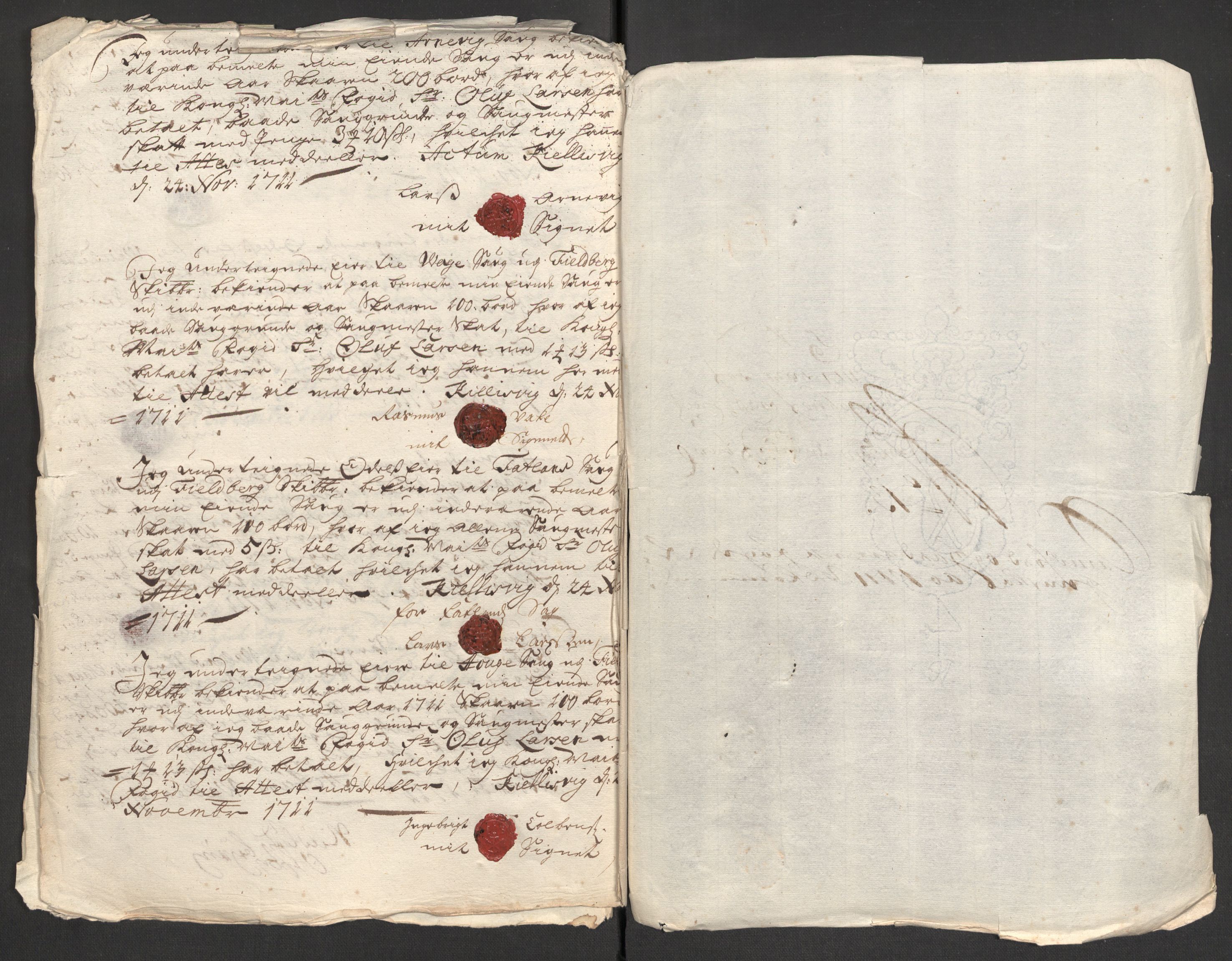 Rentekammeret inntil 1814, Reviderte regnskaper, Fogderegnskap, RA/EA-4092/R48/L2987: Fogderegnskap Sunnhordland og Hardanger, 1711, p. 152