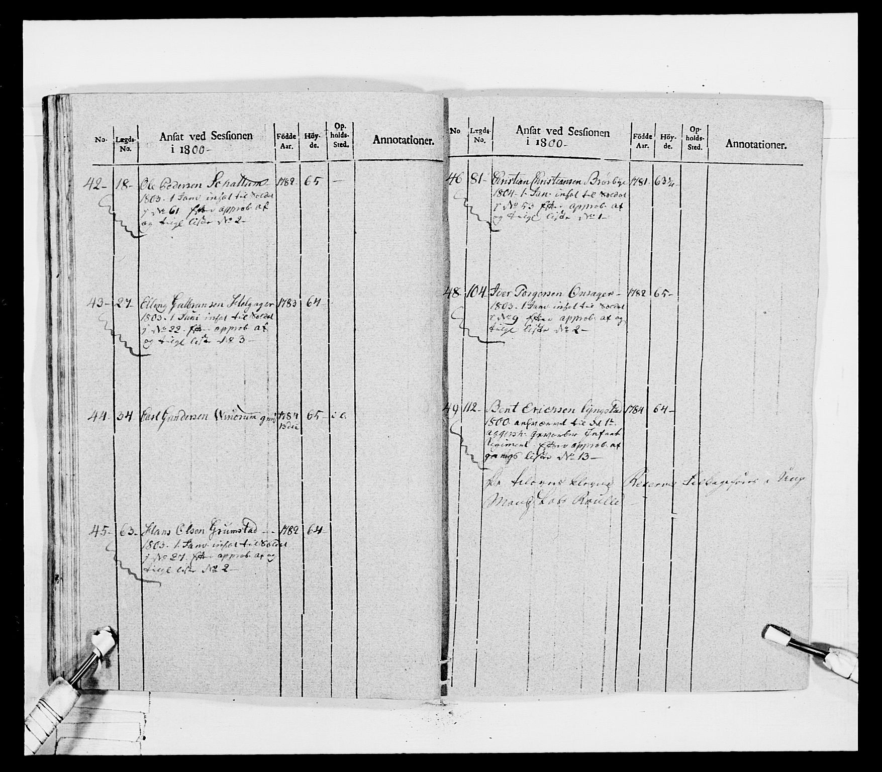 Generalitets- og kommissariatskollegiet, Det kongelige norske kommissariatskollegium, AV/RA-EA-5420/E/Eh/L0041: 1. Akershusiske nasjonale infanteriregiment, 1804-1808, p. 141