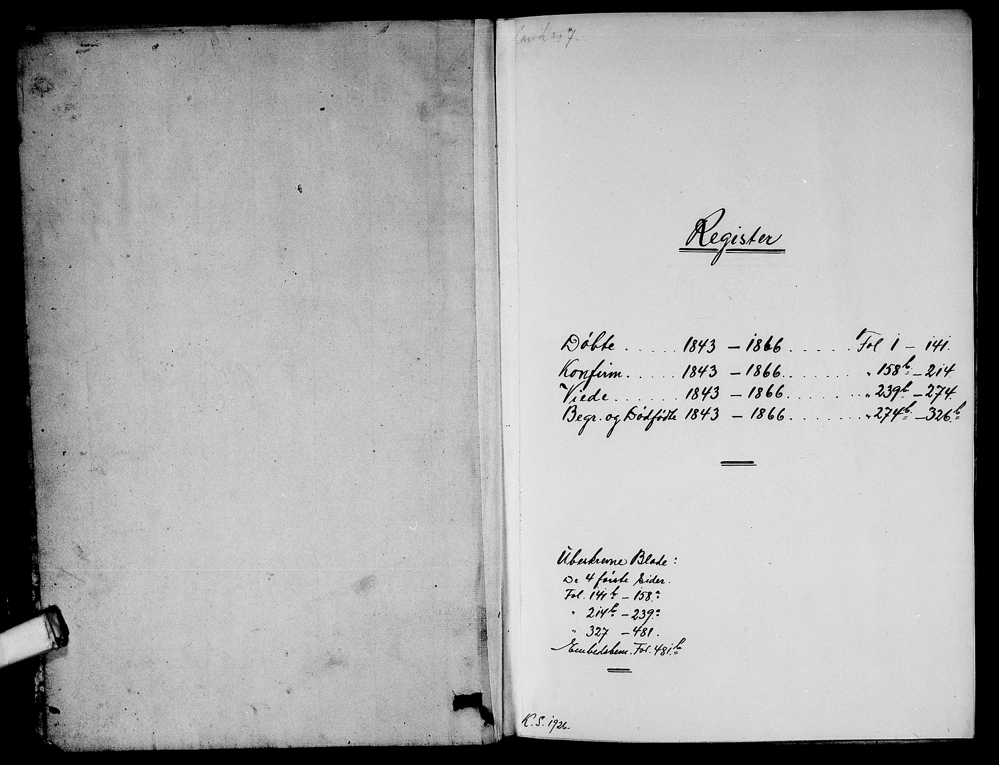 Larvik kirkebøker, AV/SAKO-A-352/G/Gb/L0002: Parish register (copy) no. II 2, 1843-1866