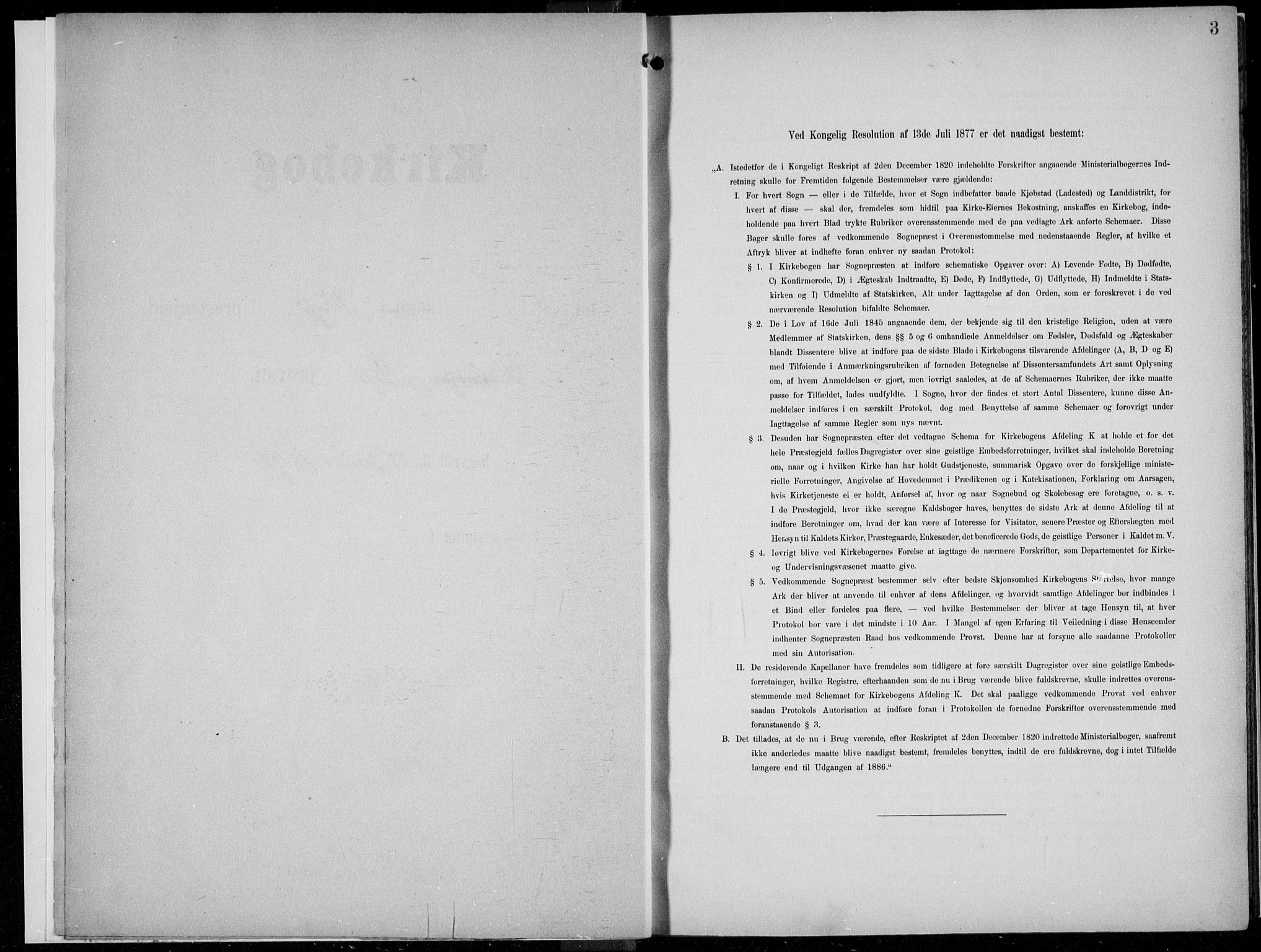 Voss sokneprestembete, SAB/A-79001/H/Haa: Parish register (official) no. F  1, 1898-1926, p. 3