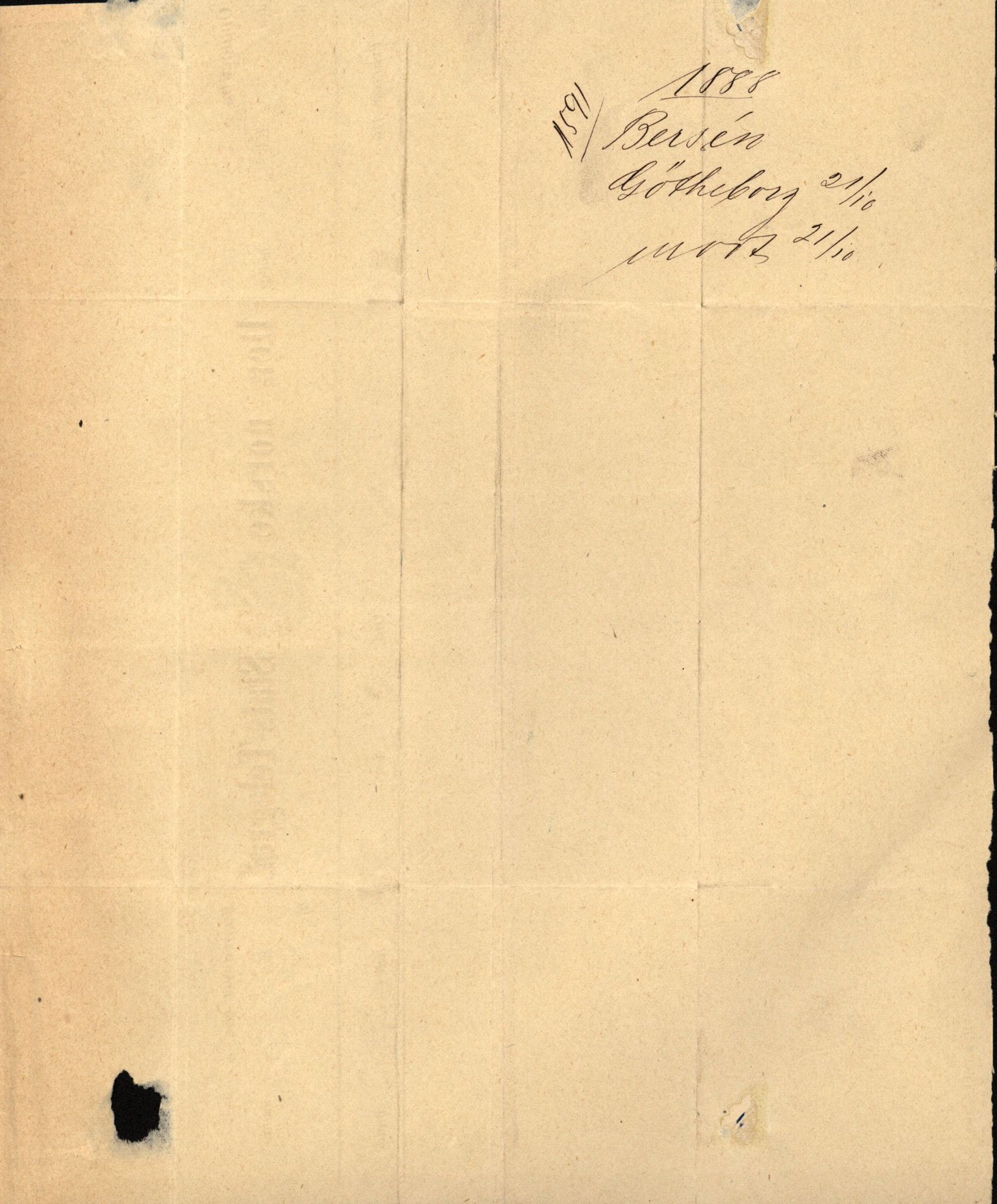 Pa 63 - Østlandske skibsassuranceforening, VEMU/A-1079/G/Ga/L0021/0009: Havaridokumenter / Anne, Elizabeth, Asker, Avenir, Bernadotte, 1888, p. 16