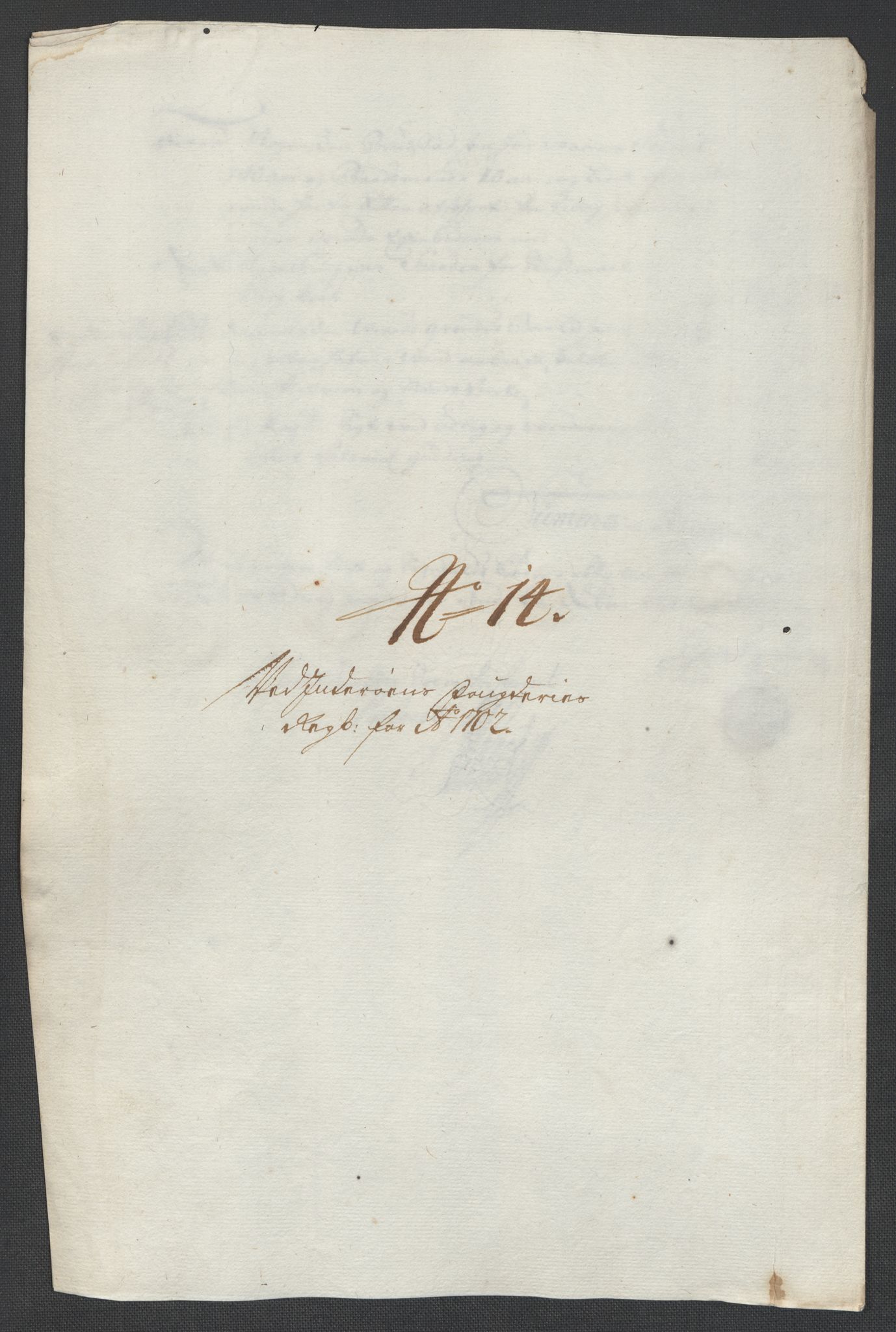 Rentekammeret inntil 1814, Reviderte regnskaper, Fogderegnskap, AV/RA-EA-4092/R63/L4312: Fogderegnskap Inderøy, 1701-1702, p. 413