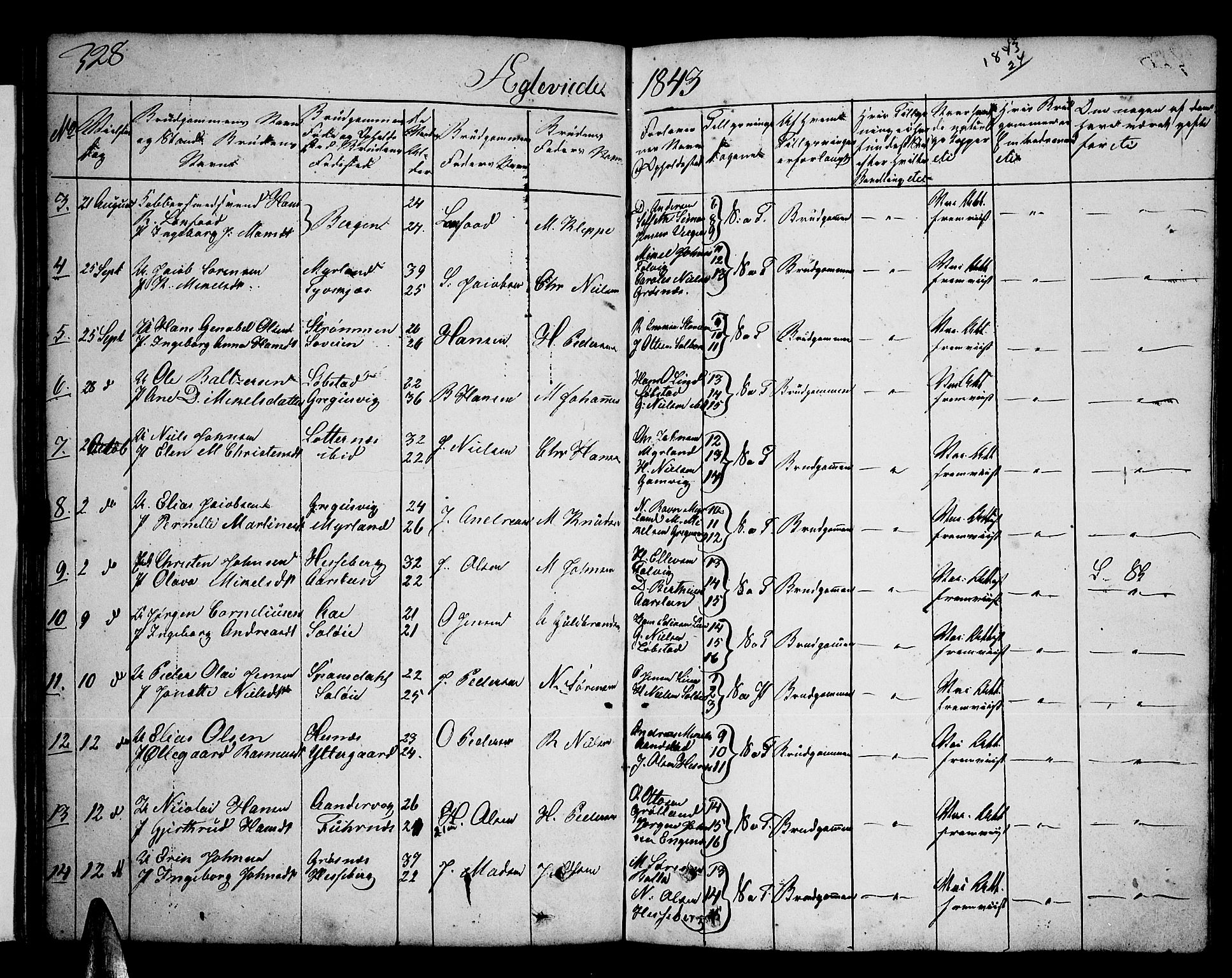 Ibestad sokneprestembete, AV/SATØ-S-0077/H/Ha/Hab/L0003klokker: Parish register (copy) no. 3, 1833-1852, p. 328